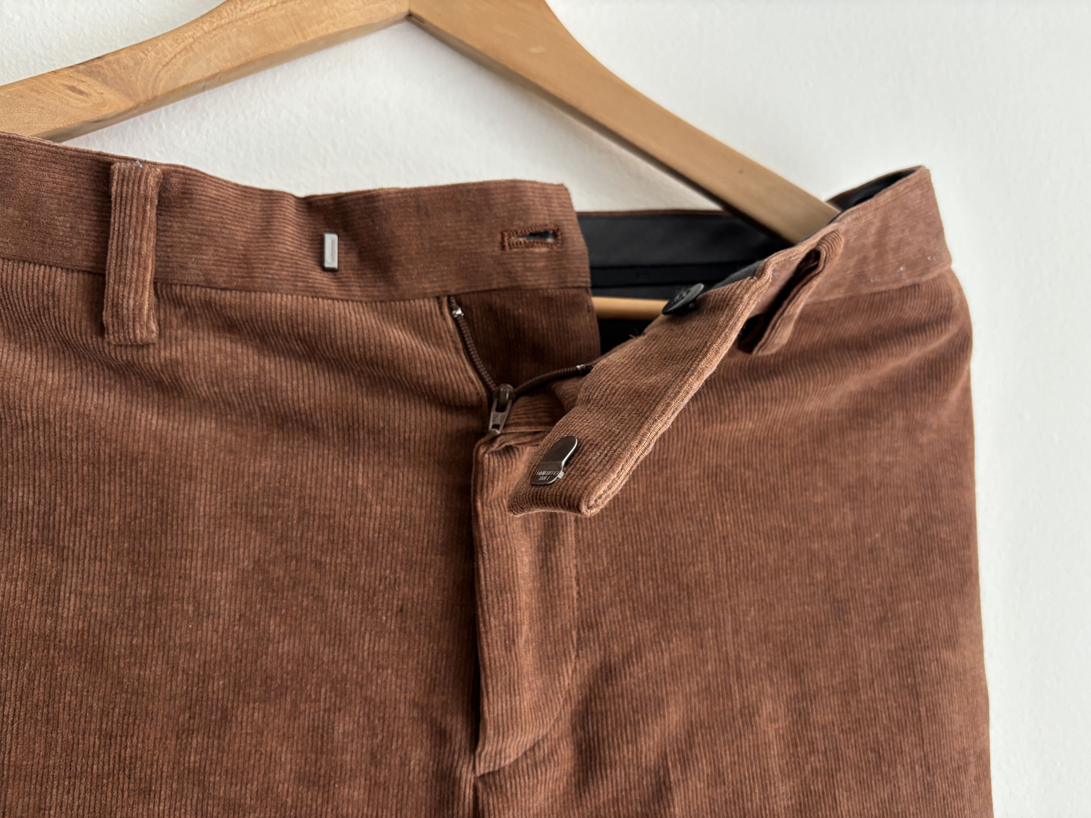 Undercover $550 Wool Cotton Rust Brown Corduroy Pants Size 2 - 30 Size US 30 / EU 46 - 3 Thumbnail