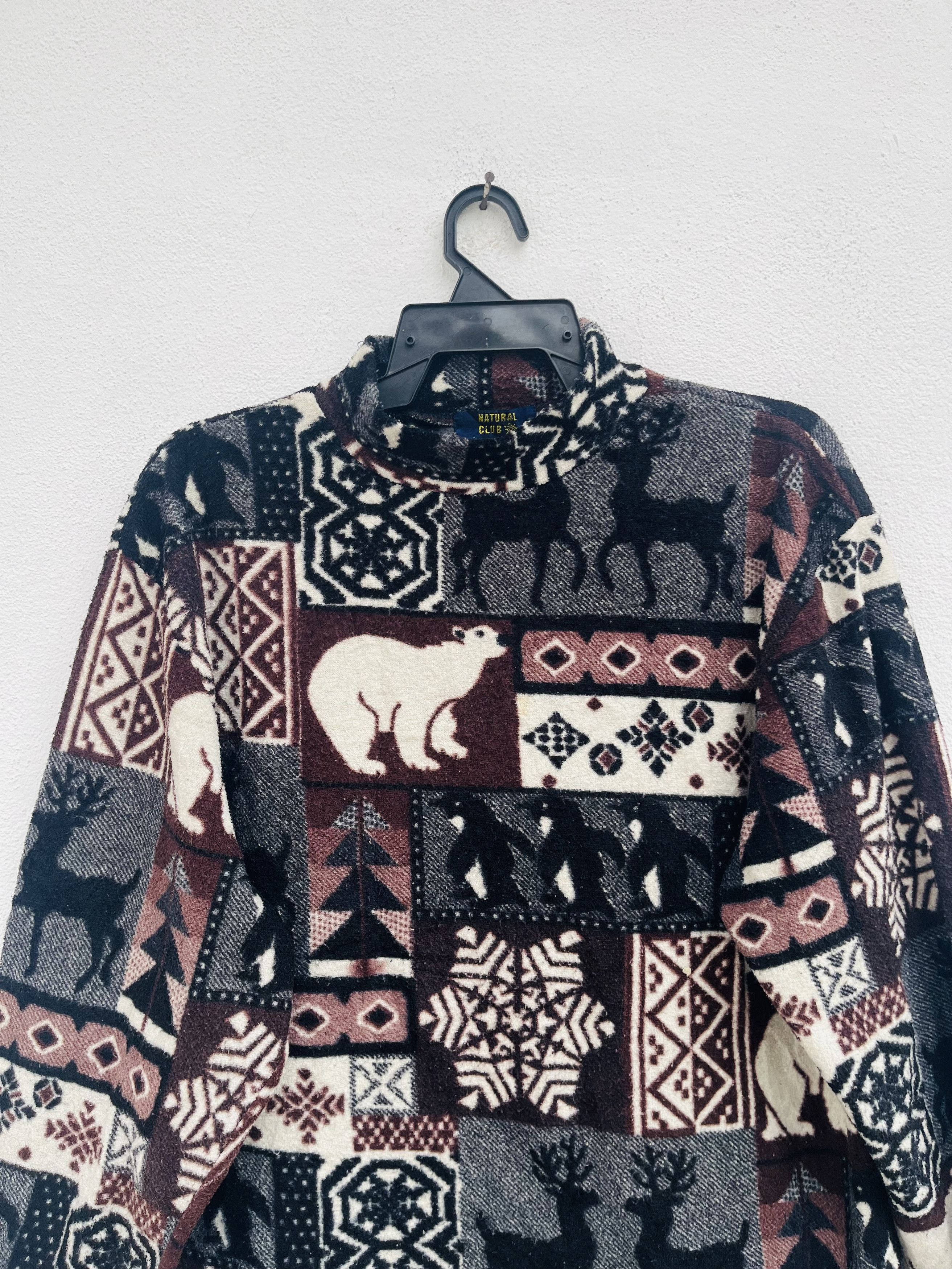 Japanese Brand Vintage Natural Club Japanese Designer Fashion Style Size US L / EU 52-54 / 3 - 3 Thumbnail