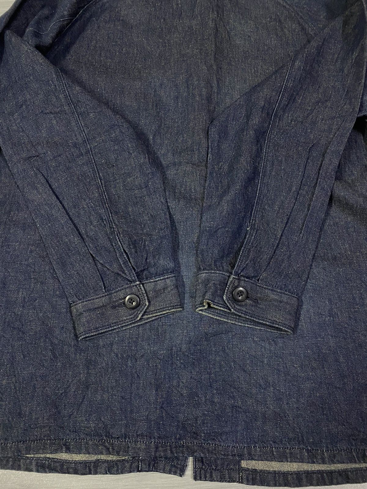 Uniqlo Uniqlo Utility Denim Jacket ( Cotton Linen ) Size US XL / EU 56 / 4 - 15 Thumbnail