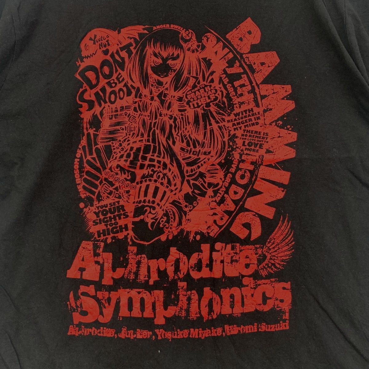Japanese Brand APHRODITE SYMPHONICS BAND Kapparecords Tee Shirt Size US XL / EU 56 / 4 - 3 Thumbnail