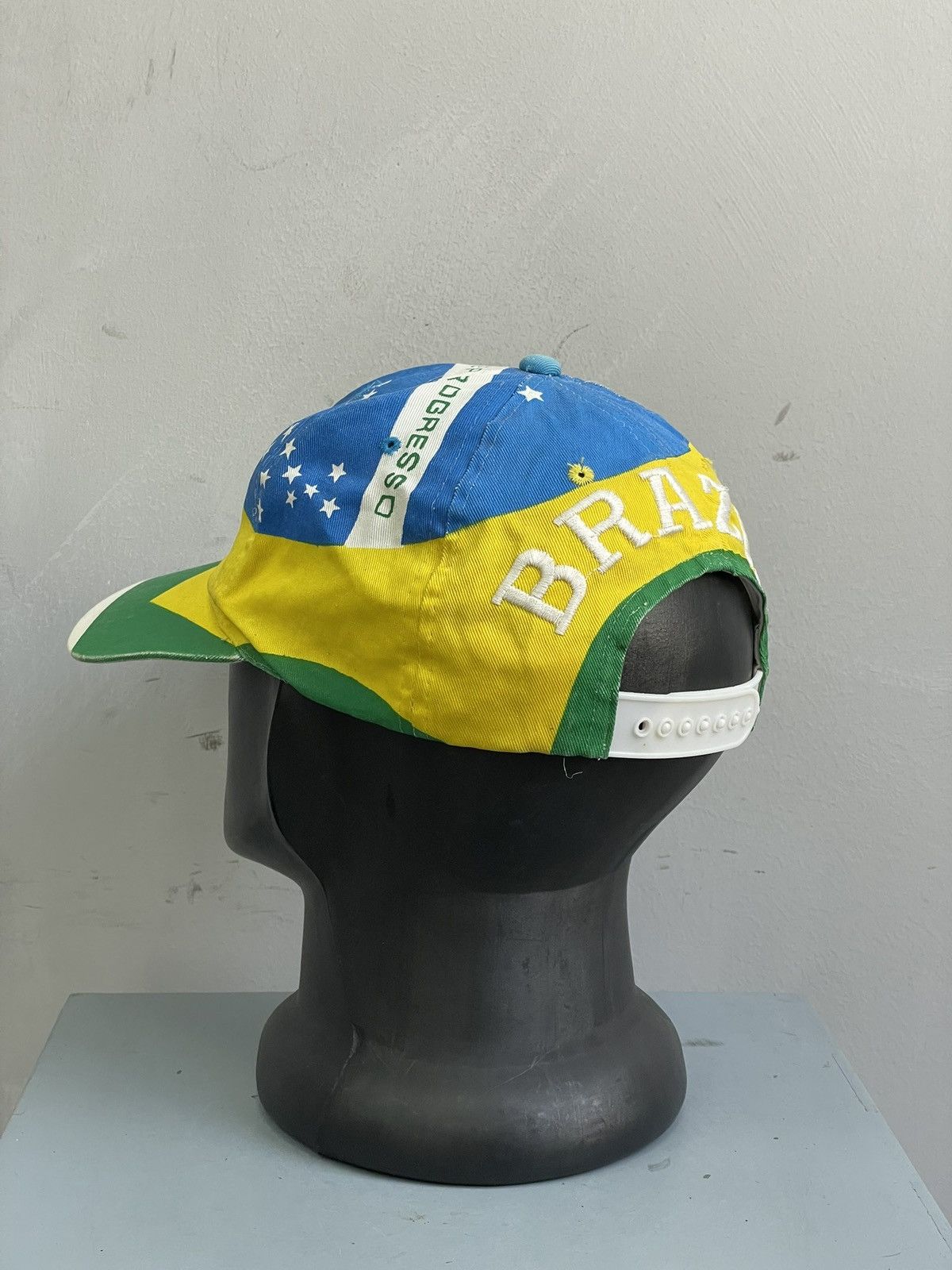 Other Rare world Brazil big logo hat cap y2k 90s Size ONE SIZE - 7 Thumbnail