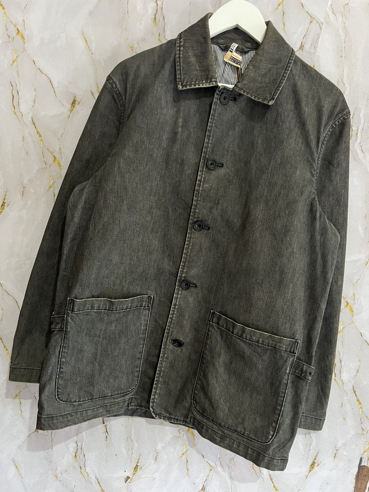 Japanese Brand BERT PULITZERT DENIM JACKET Size US M / EU 48-50 / 2 - 7 Thumbnail
