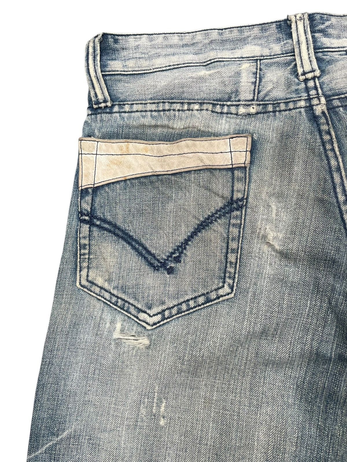 Japanese Brand Buona Giornata Distresed Denim Size US 32 / EU 48 - 15 Thumbnail