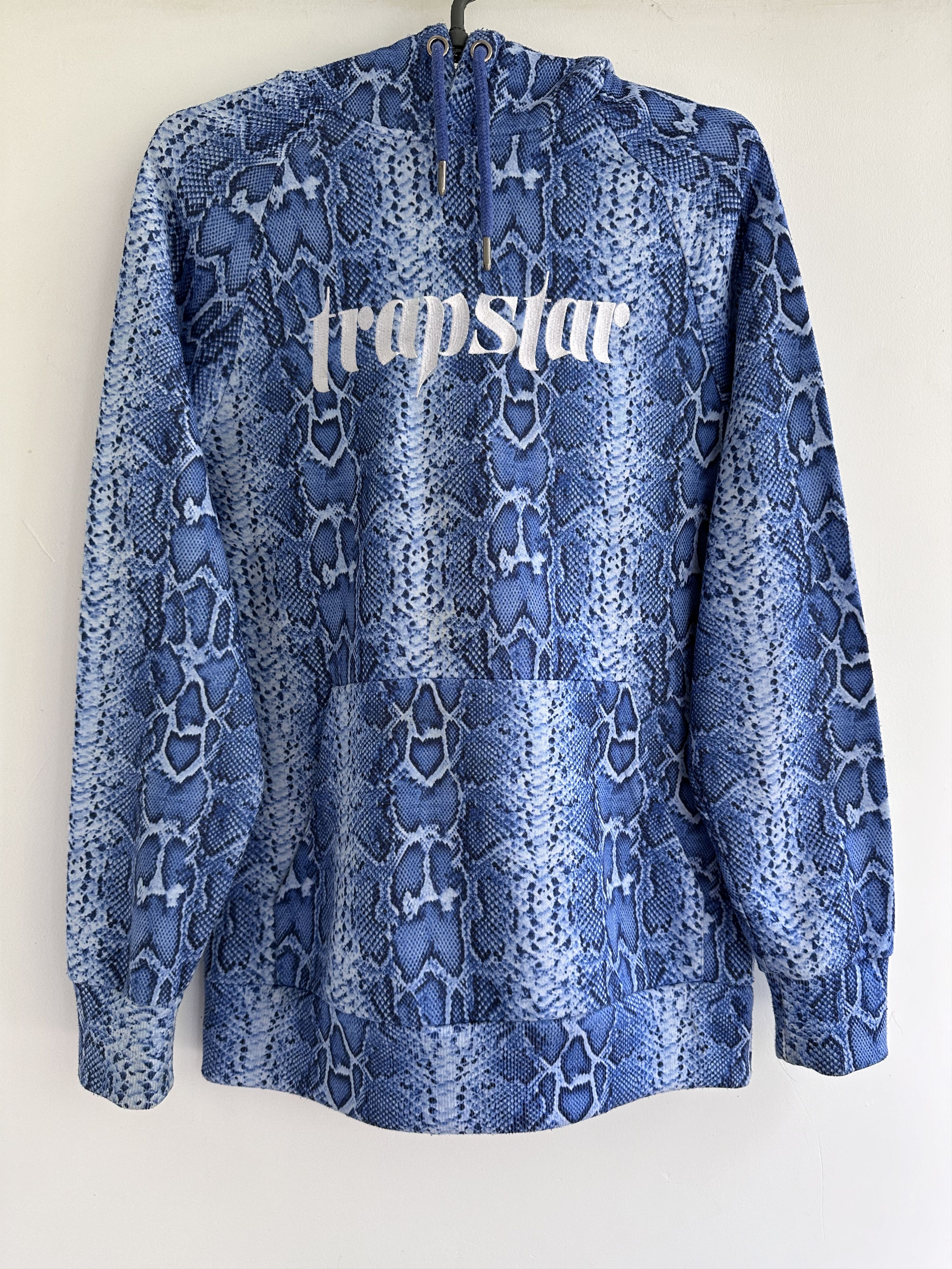 image of Trapstar London Hoodie in Blue, Men's (Size Small)