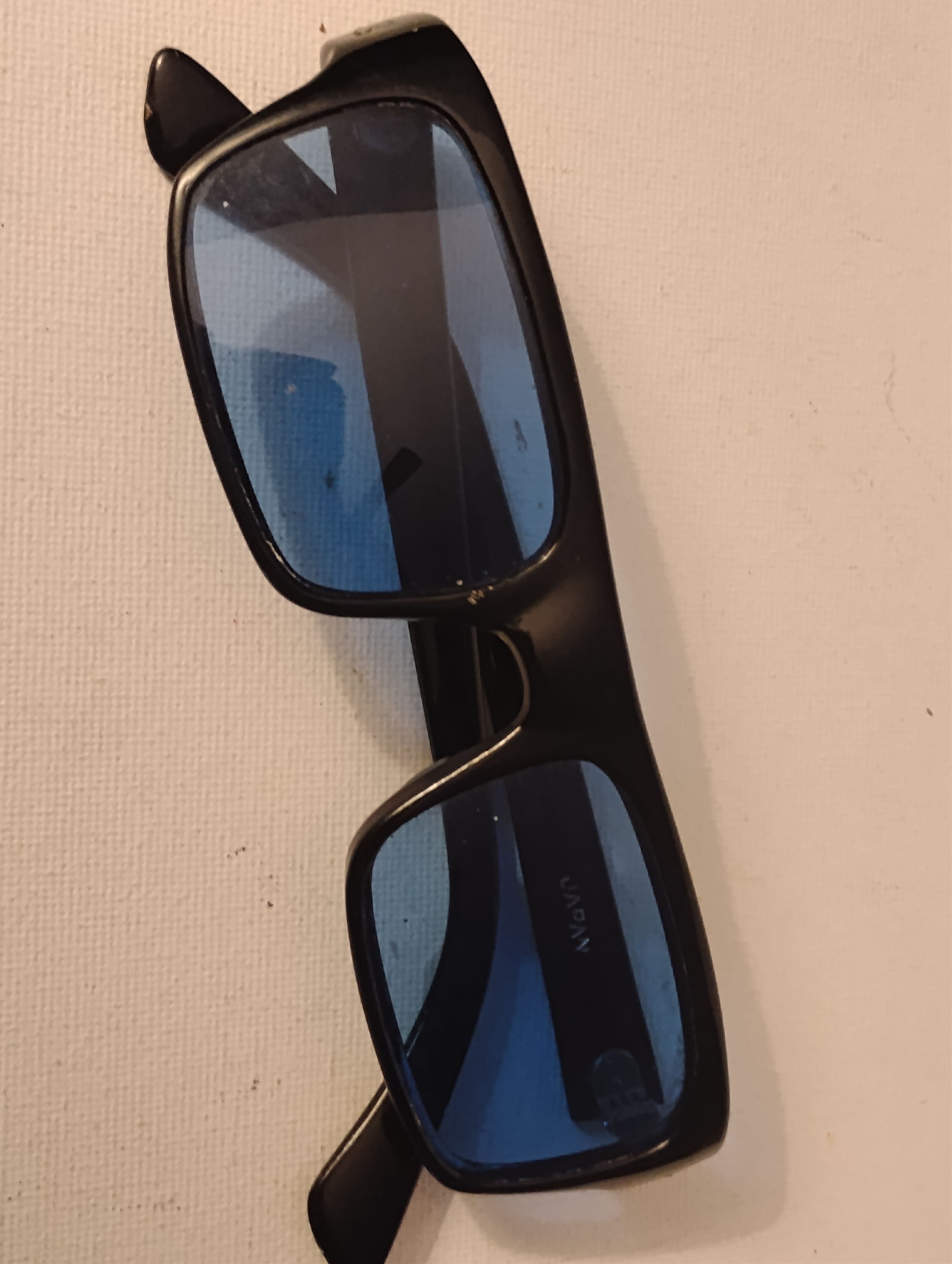 Other Rare Rockabilly Vintage Sunglasses Blue Mineral Glass Size ONE SIZE - 3 Thumbnail