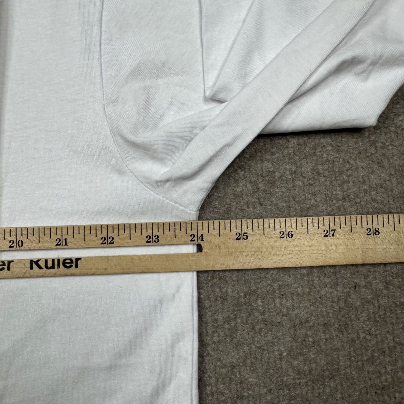 Vintage Vapor95 Shirt XL White Streetwear Graphic Tee Long Sleeve Crew Neck Men's Size US XL / EU 56 / 4 - 7 Thumbnail