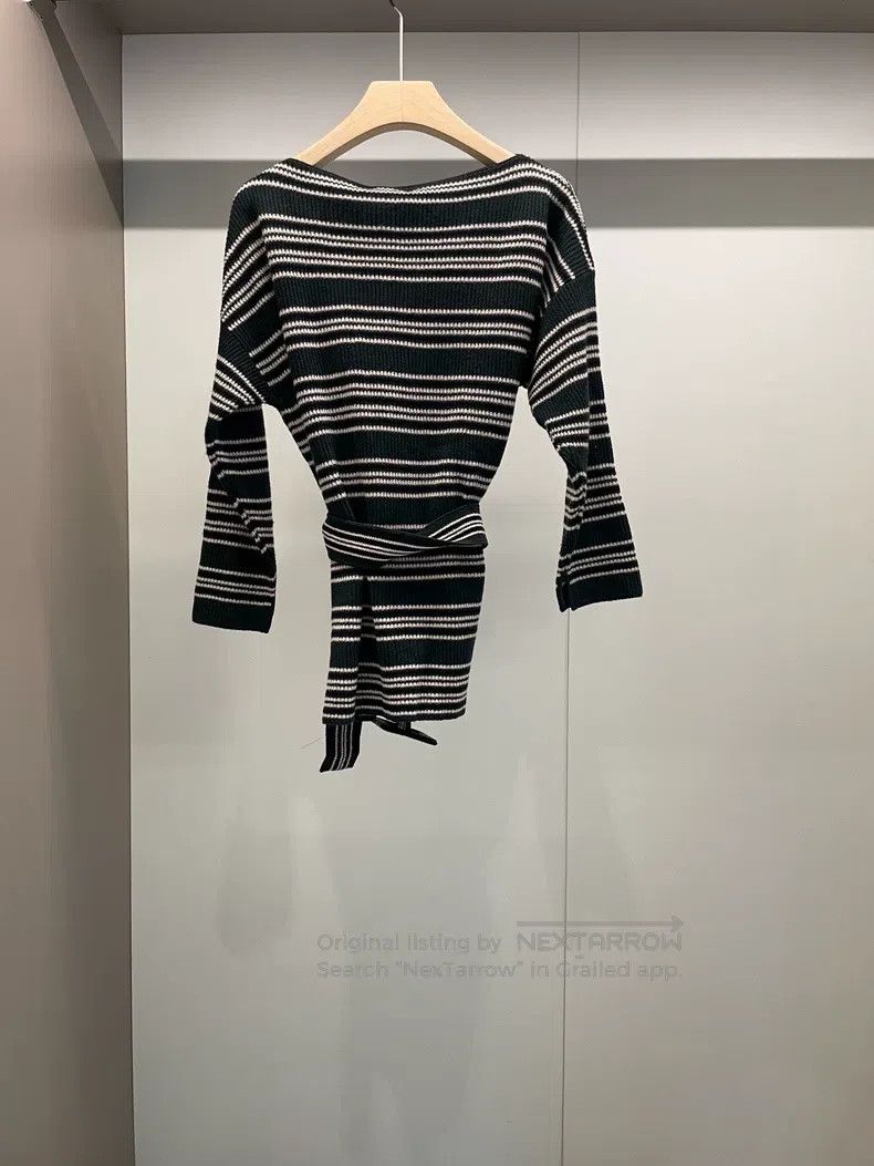 Fendi Fendi Teal striped wool sweater Size XS / US 0-2 / IT 36-38 - 2 Thumbnail