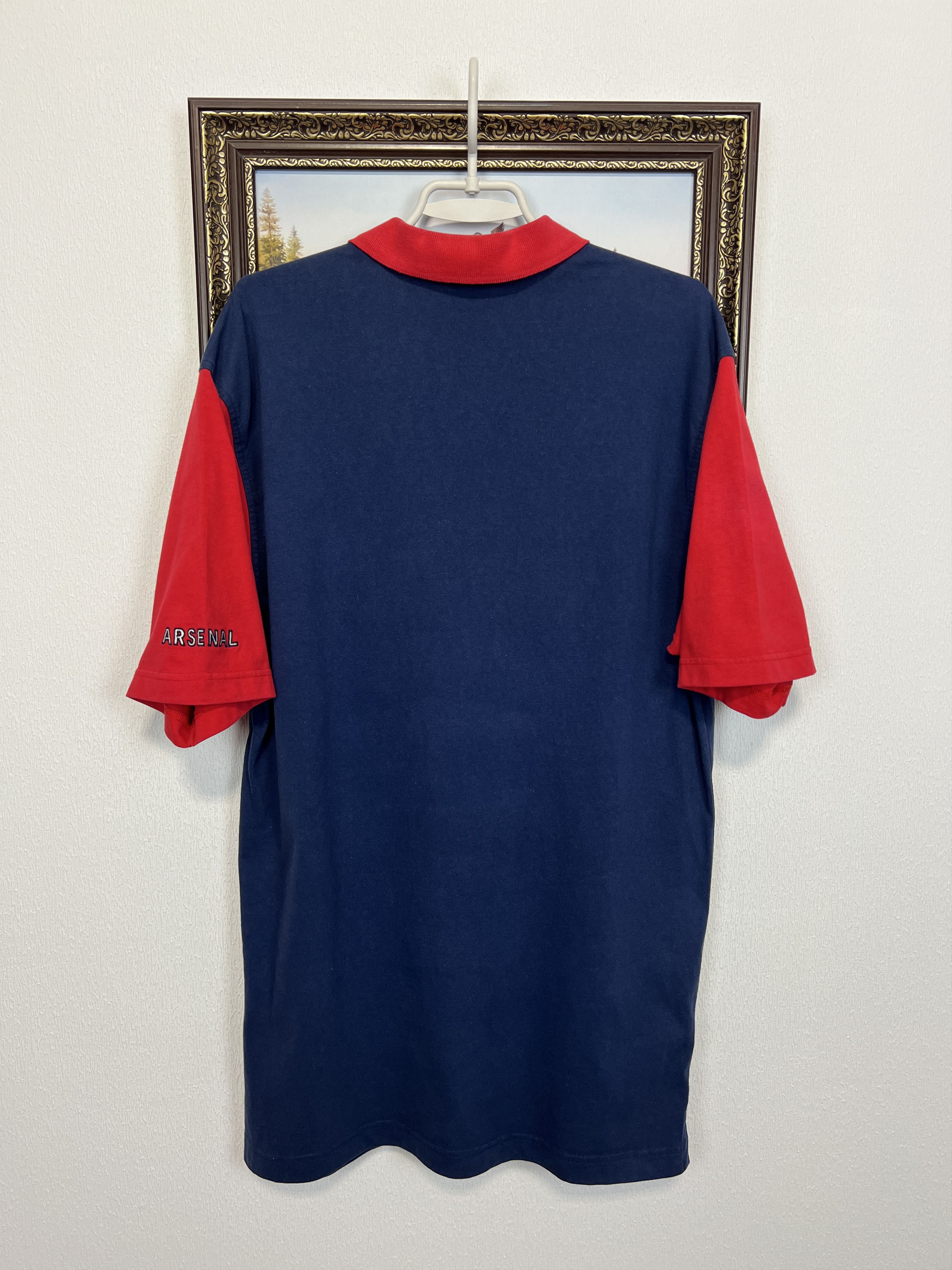 Nike Nike Arsenal Football Train Shirt Polo Soccer Gunners Jersey Size US L / EU 52-54 / 3 - 10 Thumbnail