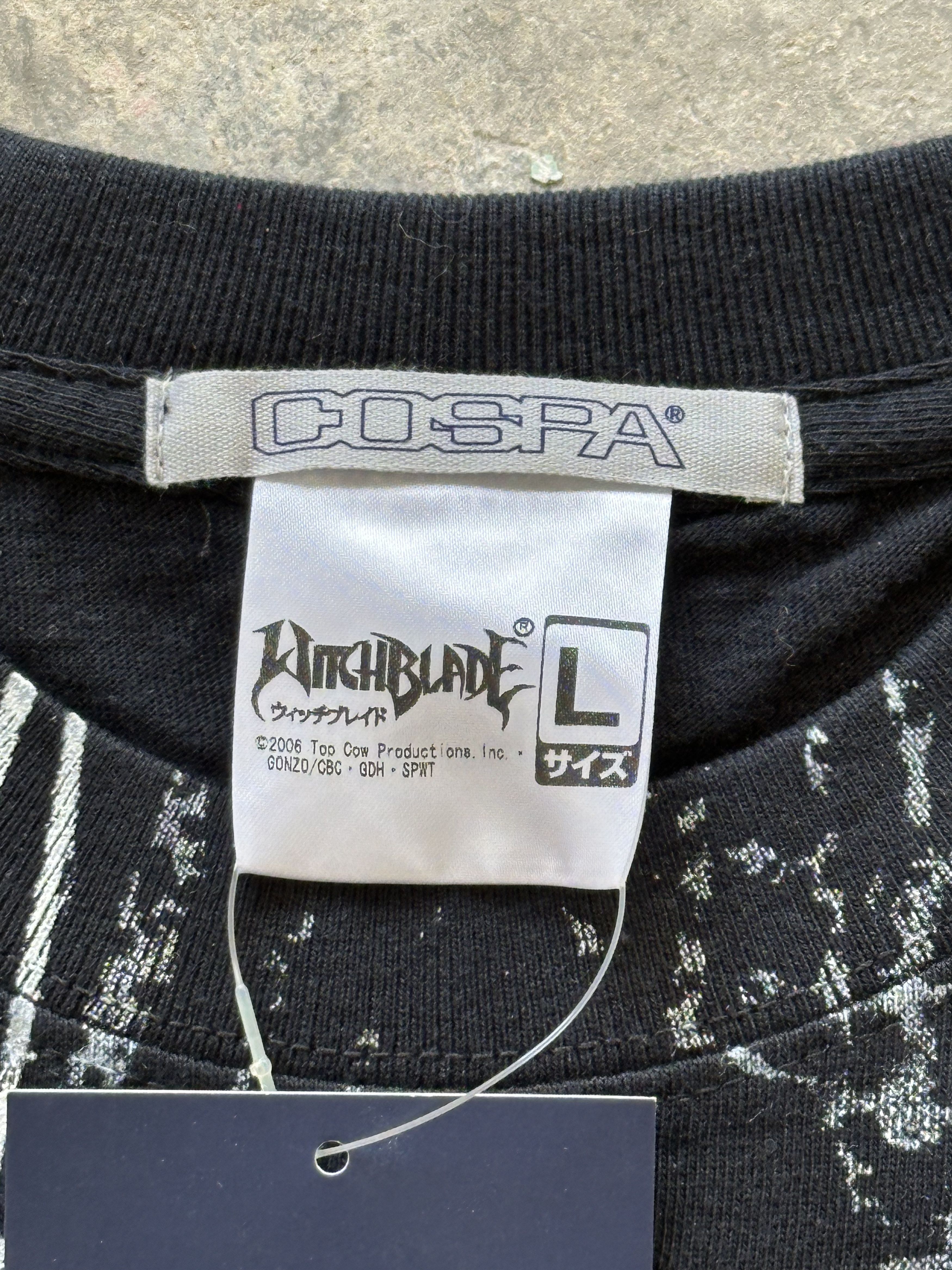 Anime Vintage 2006 COSPA Witchblade AOP T-shirt Size US L / EU 52-54 / 3 - 3 Thumbnail