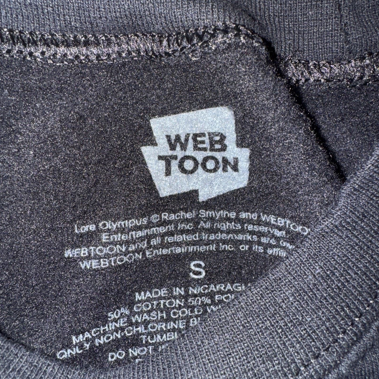 Hypebeast Web Toon Lore Olympus Crewneck Sweater Black Small 17x24 Size US S / EU 44-46 / 1 - 4 Thumbnail