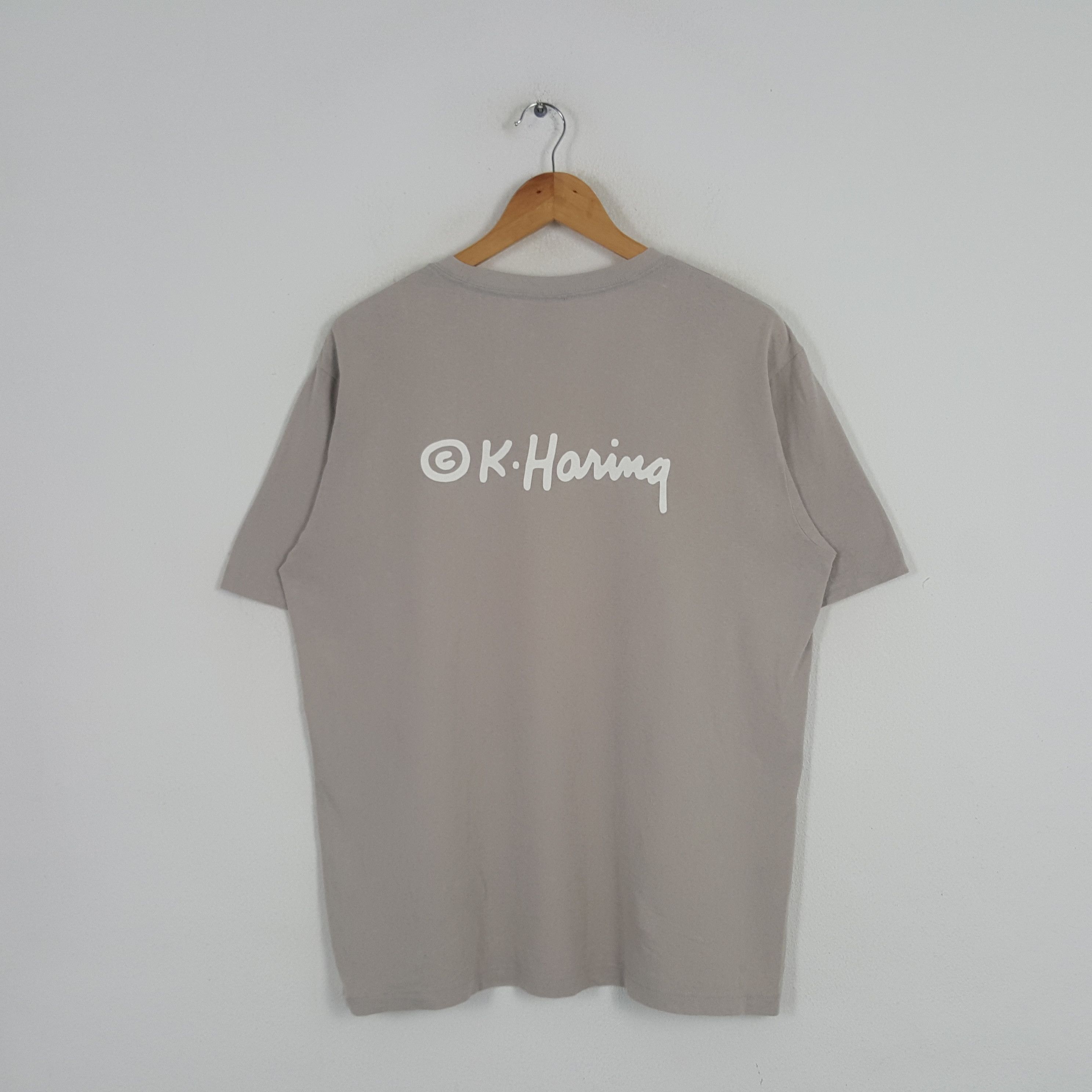 Japanese Brand × Keith Haring × Vintage Vintage Keith Haring American Artists Tshirt Size US L / EU 52-54 / 3 - 3 Thumbnail