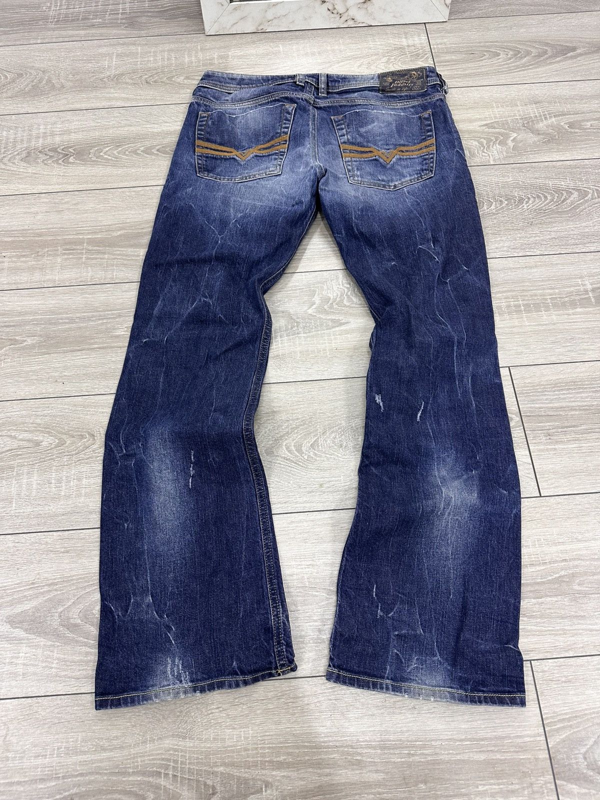 Diesel Diesel Vintage Faded Flared Y2K Jeans Size US 33 - 1 Thumbnail