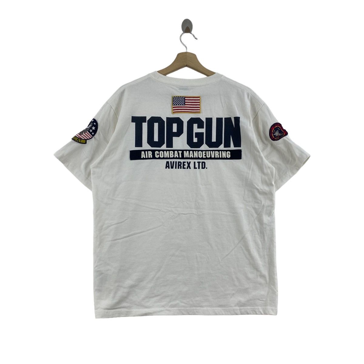 Avirex AVIREX USA ARMY Navy Top Gun Air Combat Manoeuvring Print Size US L / EU 52-54 / 3 - 1 Thumbnail