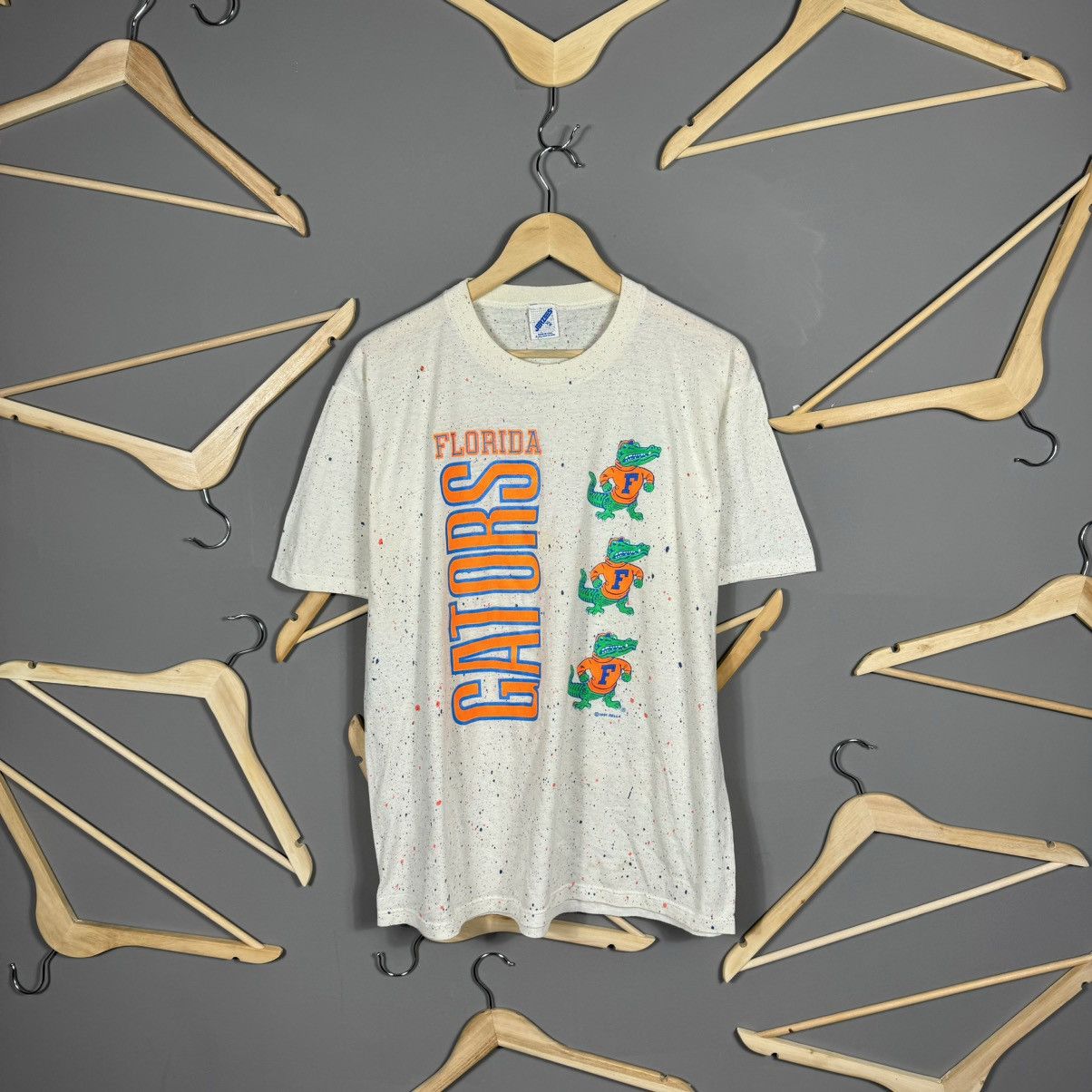 NCAA Vintage 1991 Florida Gators T-shirt Size US XL / EU 56 / 4 - 1 Thumbnail