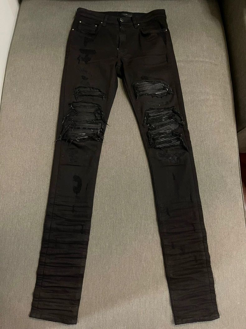 Amiri Amiri MX1 Distressed Denim Pants Size 28 Size US 28 / EU 44 - 1 Thumbnail