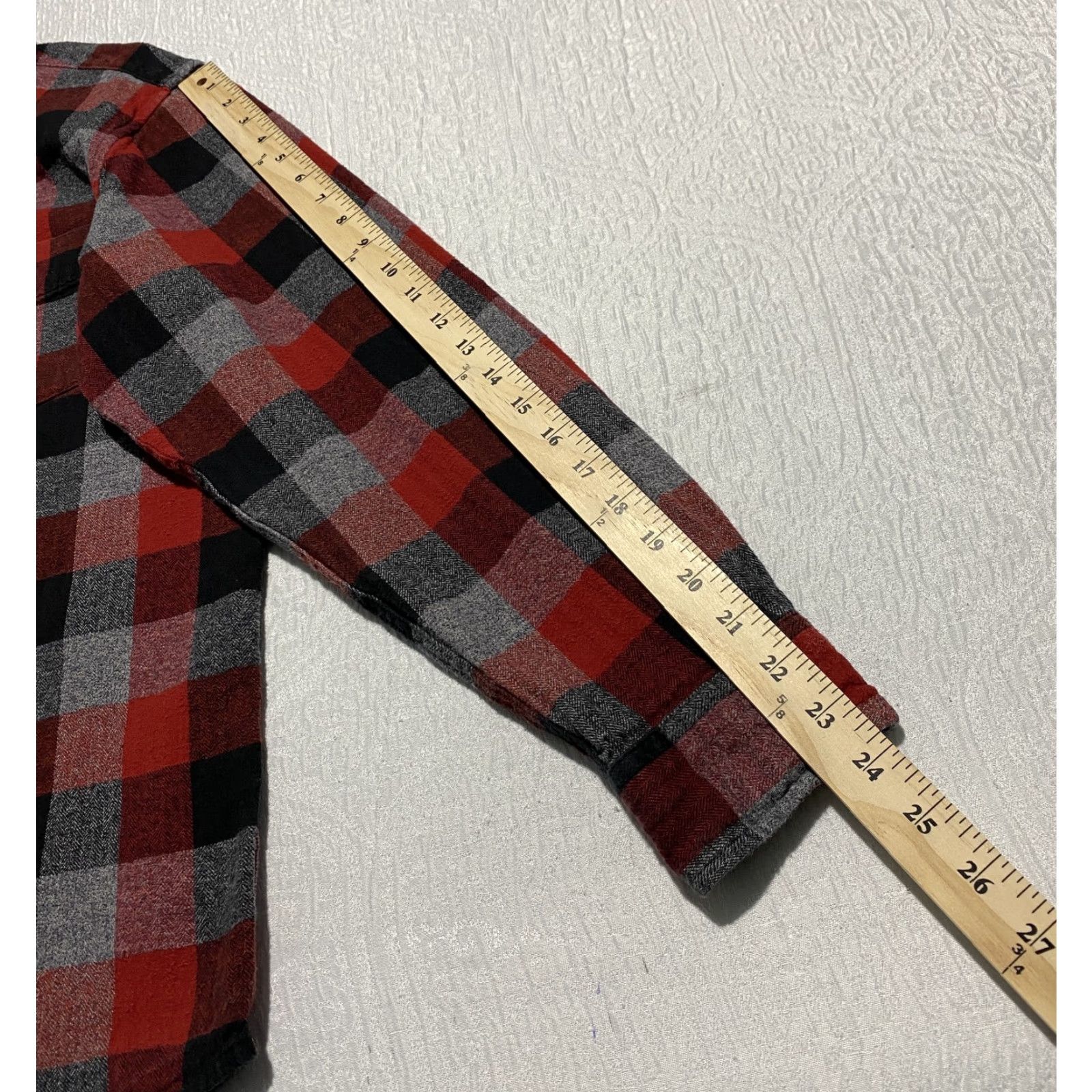 Vintage Red Head Shirt Mens Medium Plaid Flannel Button Down Outdoor Size US M / EU 48-50 / 2 - 5 Thumbnail
