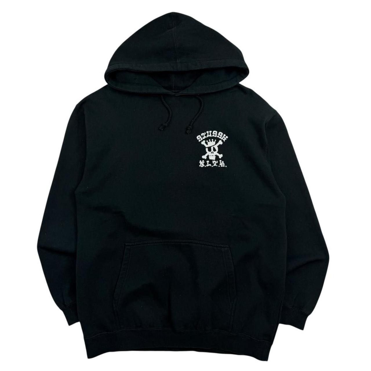 Stussy Vintage 2000s Stussy NYLTLA Skull Pullover Hoodie - Large Size US L / EU 52-54 / 3 - 2 Thumbnail