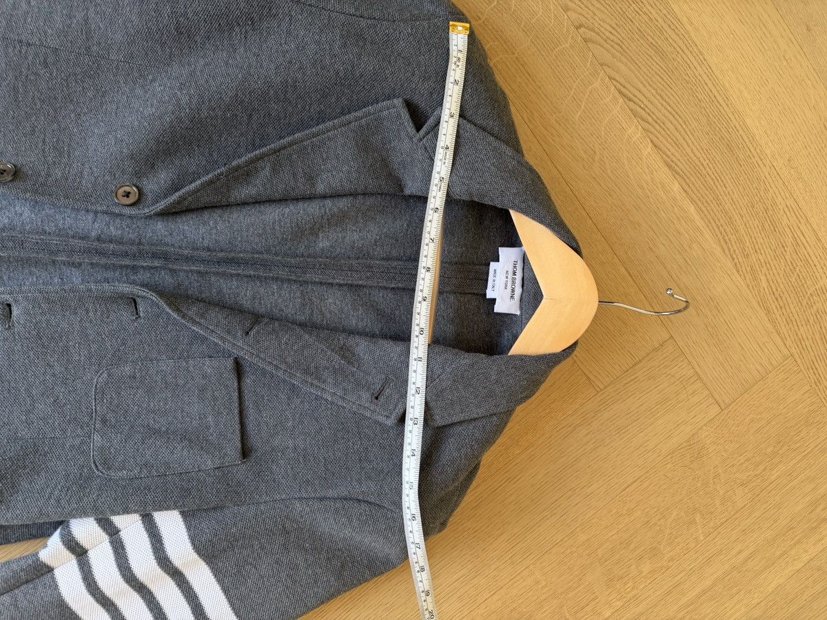 Thom Browne Thom Browne Jacket Blazer Size 2/S Grey Size 46S - 9 Thumbnail