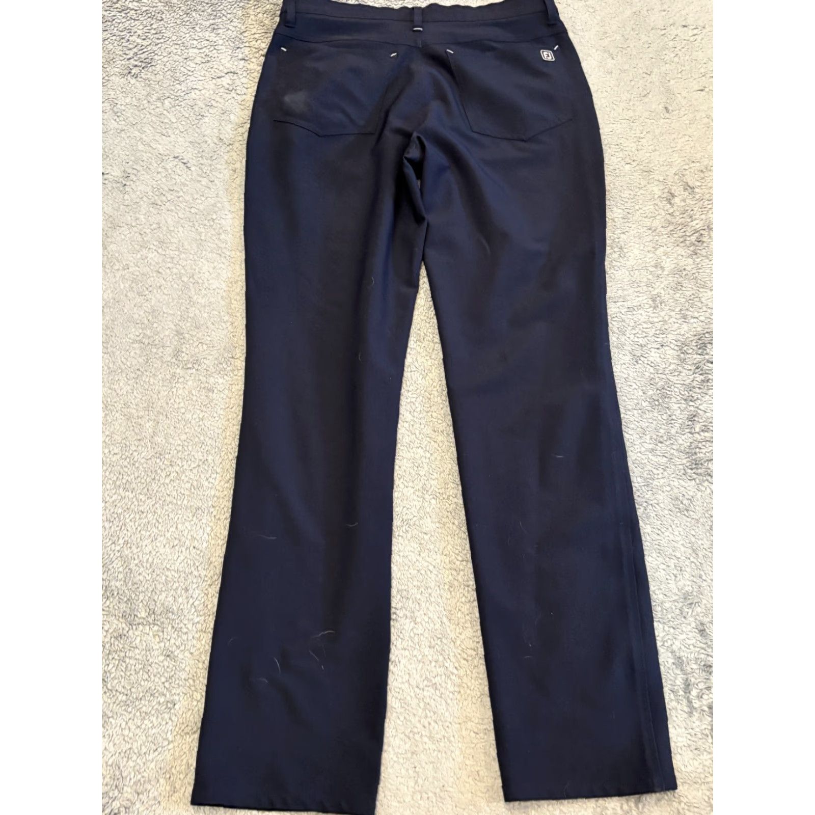 Footjoy FootJoy FJ Pants Mens 30x32 31x32 Blue Performance Golf Chino Pockets Stretch Casual Capable Size US 30 / EU 46 - 5 Thumbnail