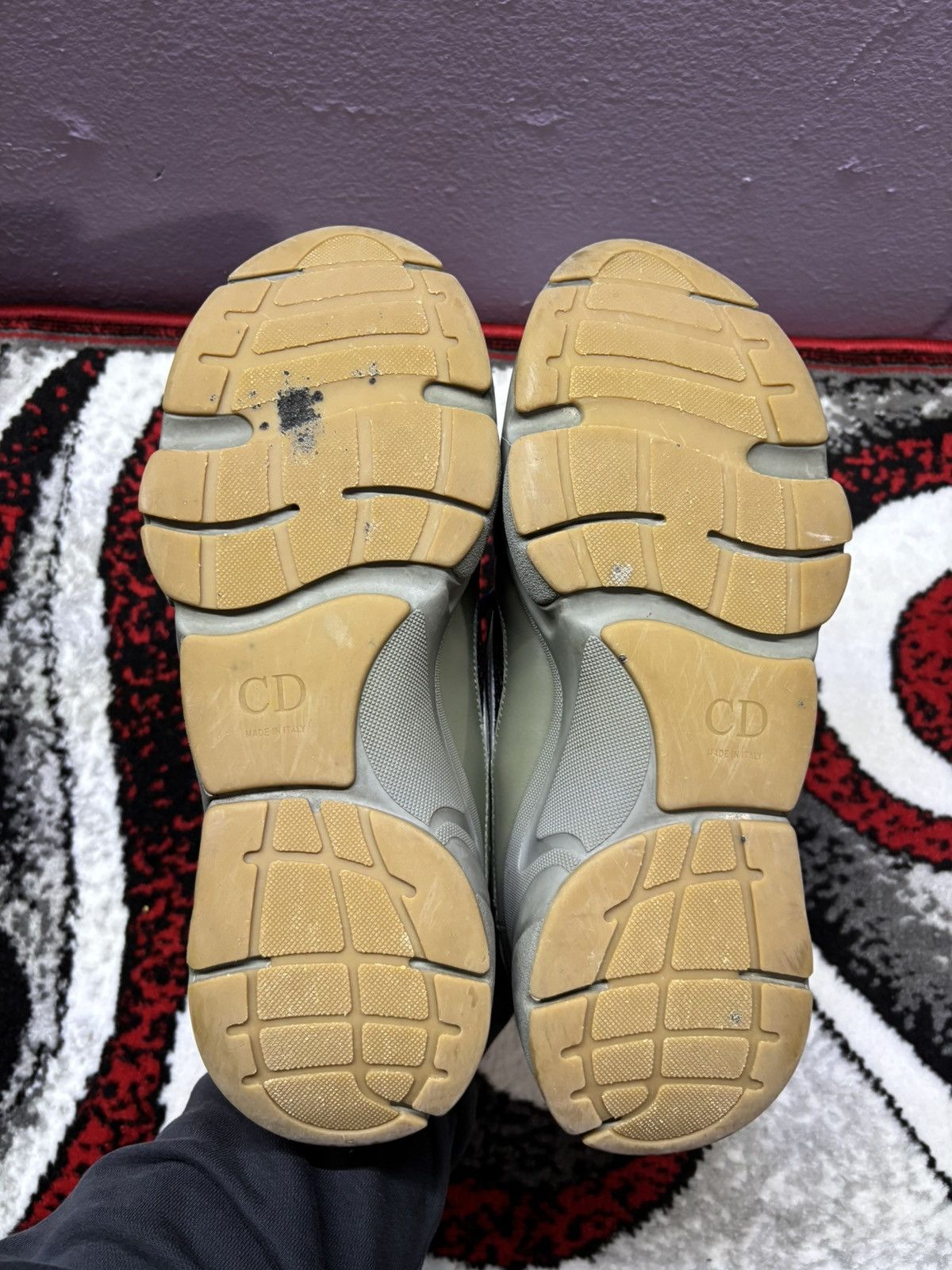 Dior Dior B22 Olive Cream Size US 12 / EU 45 - 7 Thumbnail