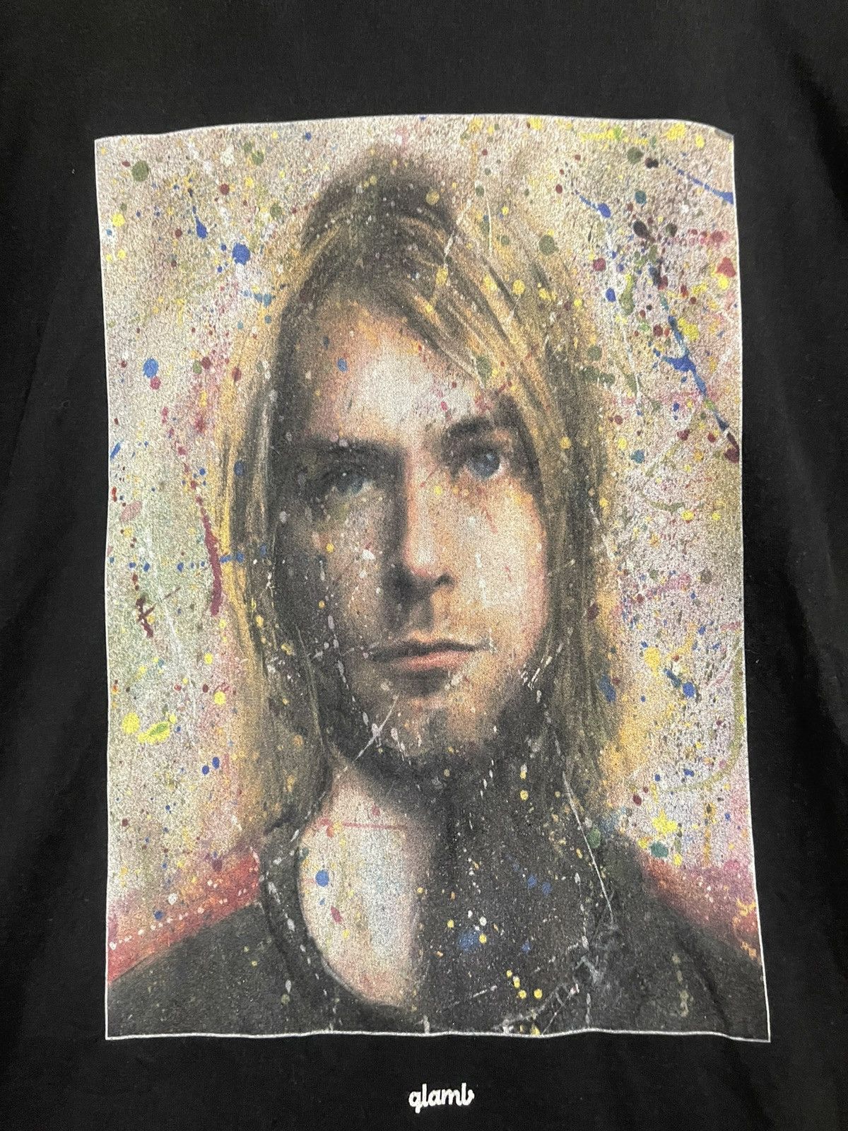 Japanese Brand Kurt Cobain Nirvana x Glamb T shirt Japanese Brand XL Rare Size US XL / EU 56 / 4 - 7 Thumbnail