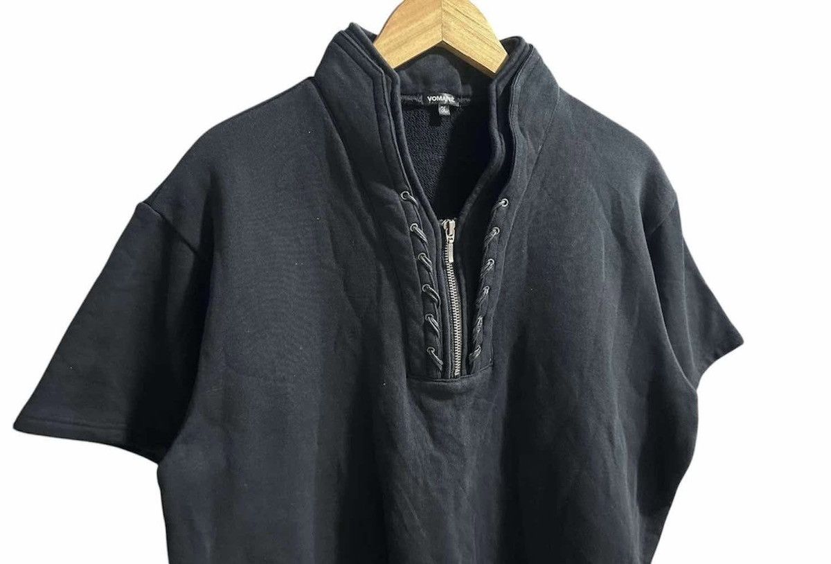 If Six Was Nine × Japanese Brand × KMRii 🔥Sixk Japanese Y2K Laces Up Double Layer Half Zip Shirt Size US XL / EU 56 / 4 - 1 Thumbnail