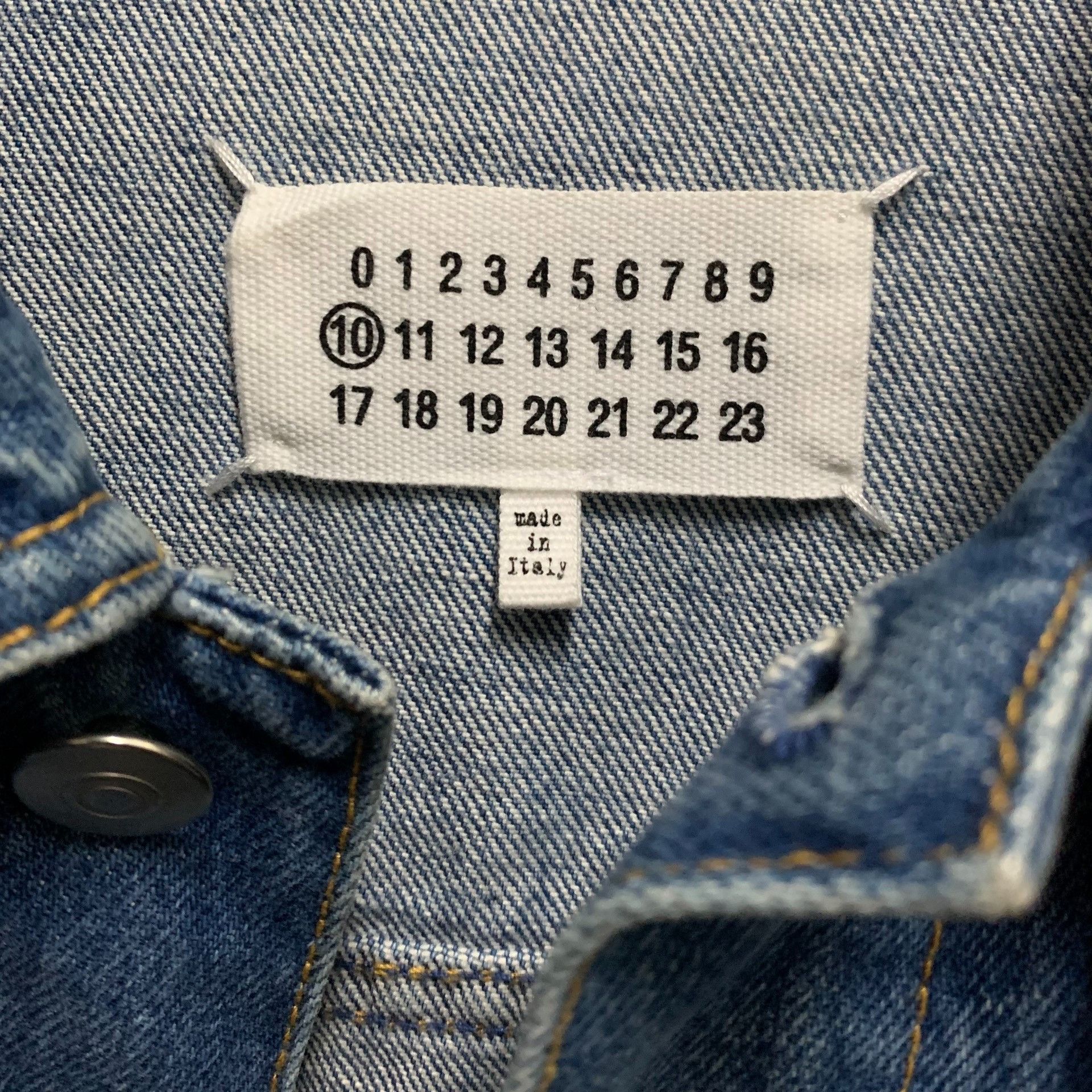 Maison Margiela Maison Margiela SS17 short version destroys denim jacket 25 Size US M / EU 48-50 / 2 - 3 Thumbnail