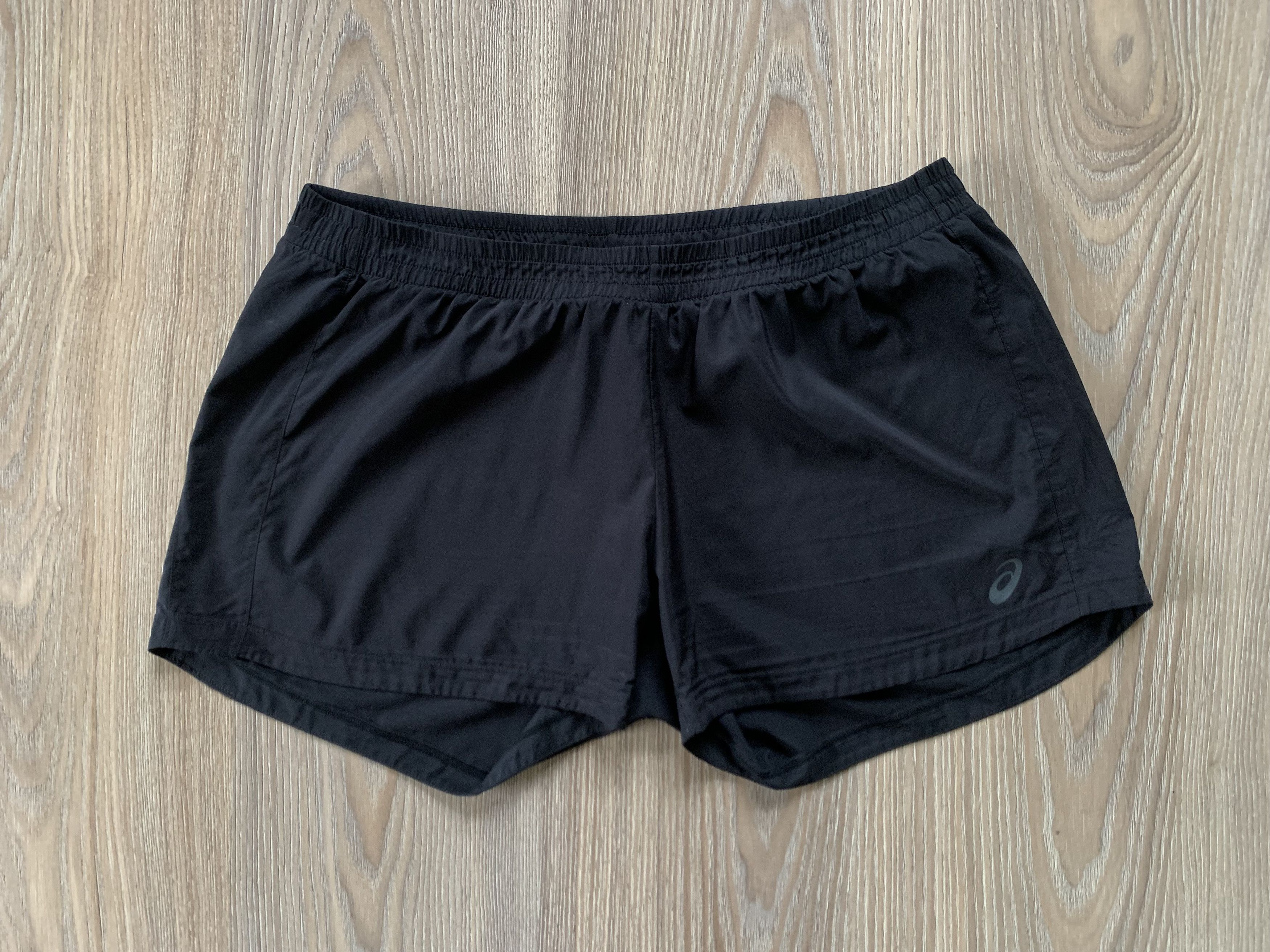 Asics Asics Black Running Pocket Shorts Size 28" / US 6 / IT 42 - 2 Thumbnail