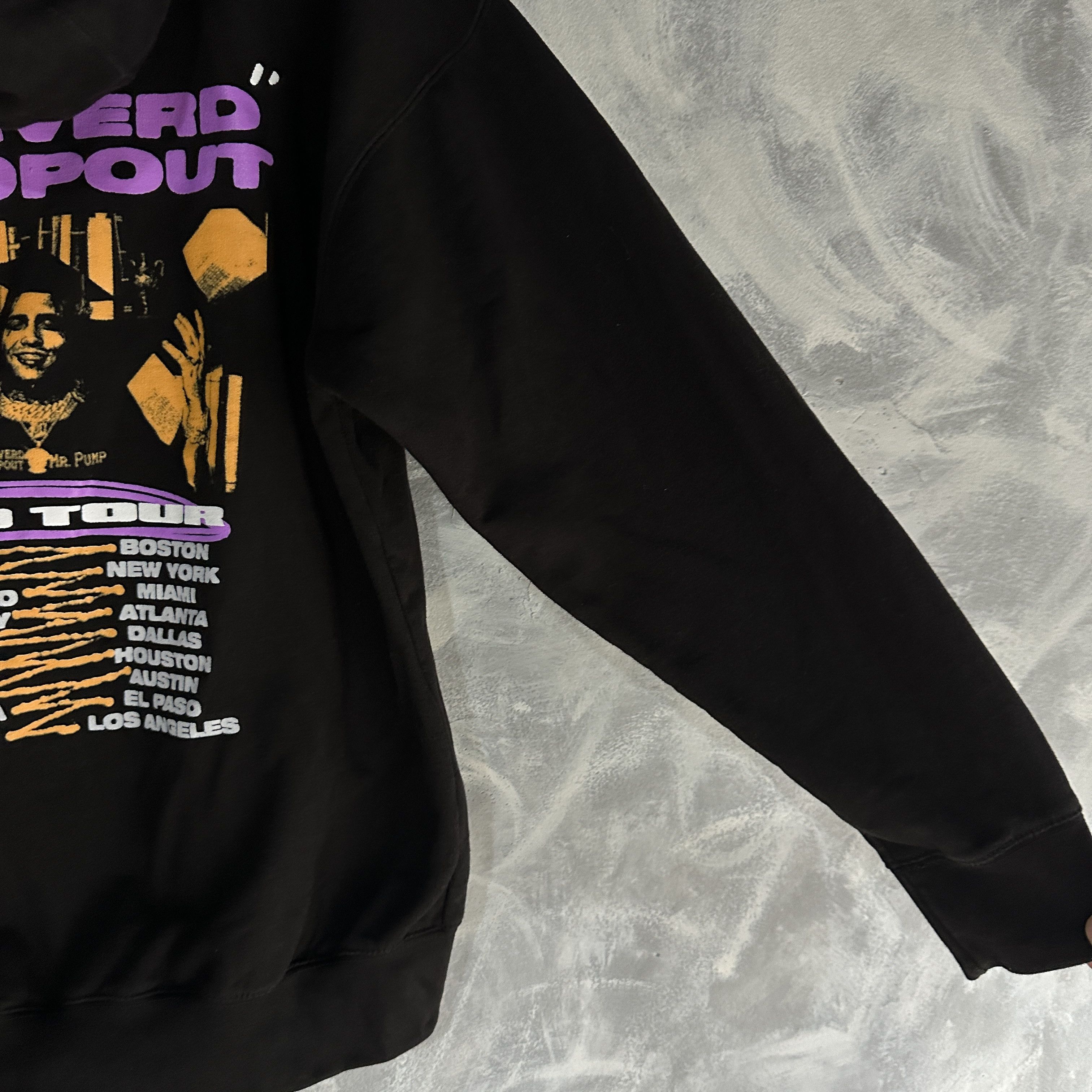 Other Lil Pump Unhappy Hoodie Mens Sz XL Black Harverd Drop Out Size US XL / EU 56 / 4 - 10 Thumbnail