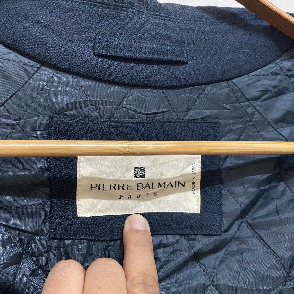 Pierre Balmain Vintage PIERRE BALMAIN PARIS Jacket Zipper Button Up Japan Size US L / EU 52-54 / 3 - 10 Thumbnail