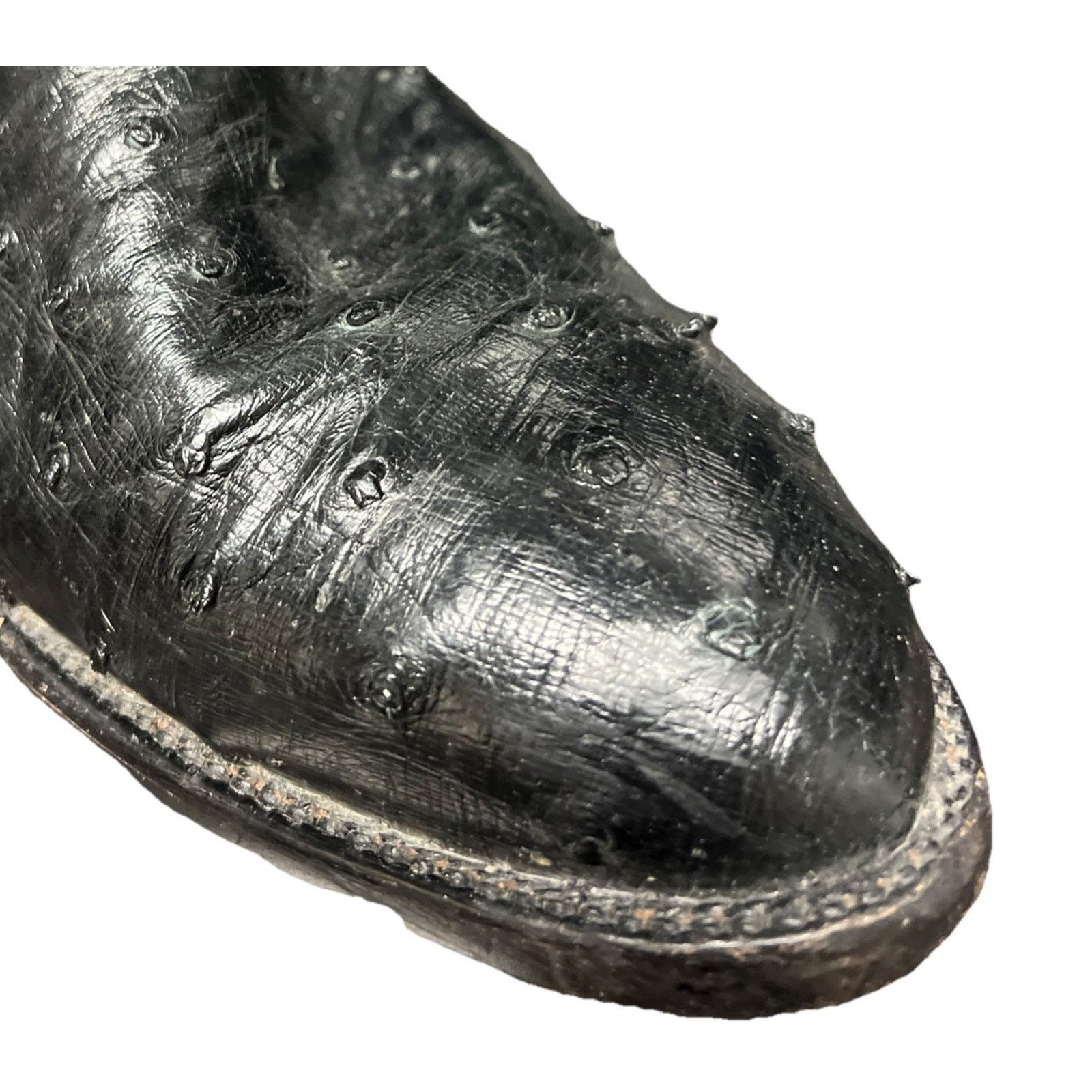 Lucchese Lucchese Classic Black Full Quill Ostrich Boots Sz 11 Size US 11 / EU 44 - 2 Thumbnail