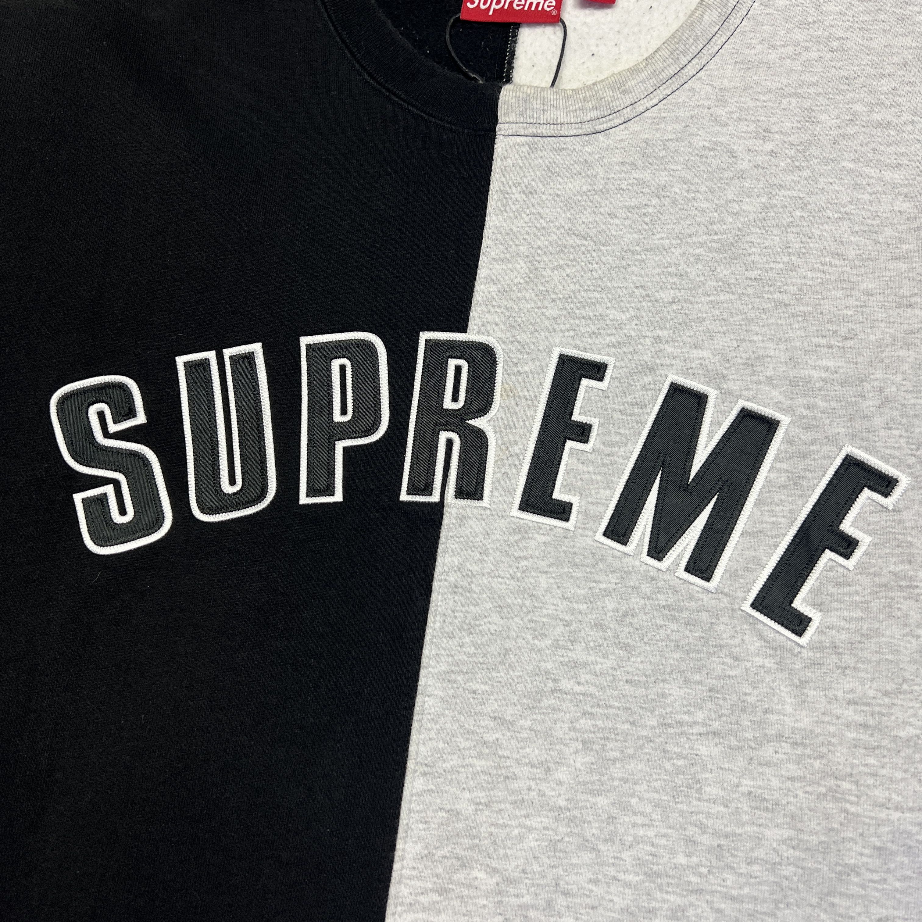 Supreme Supreme Split Crewneck Sweatshirt Size US XL / EU 56 / 4 - 3 Thumbnail