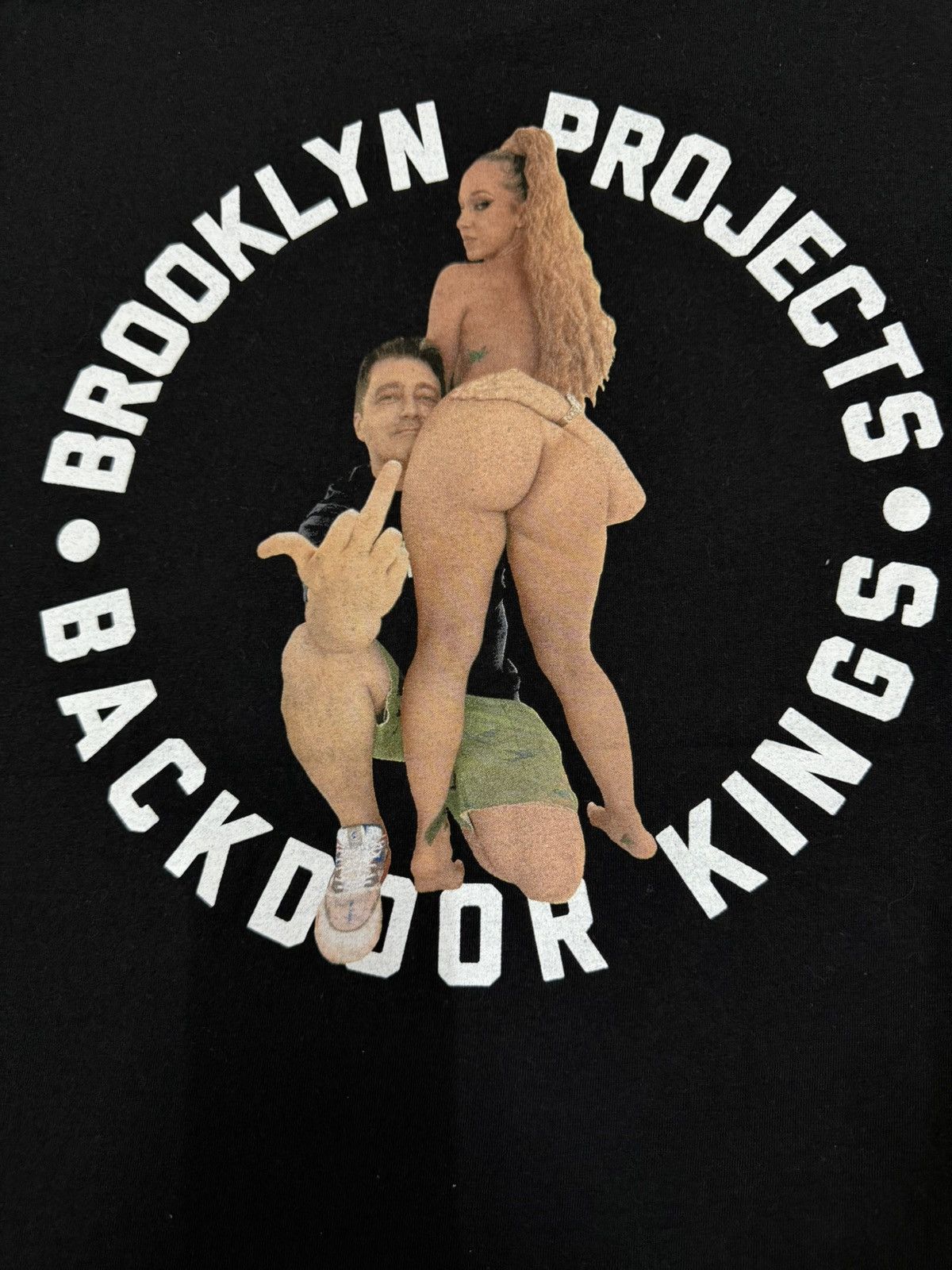 Brooklyn Projects Borklyn projects backdoor kings x jada black tshirt Size US L / EU 52-54 / 3 - 9 Thumbnail