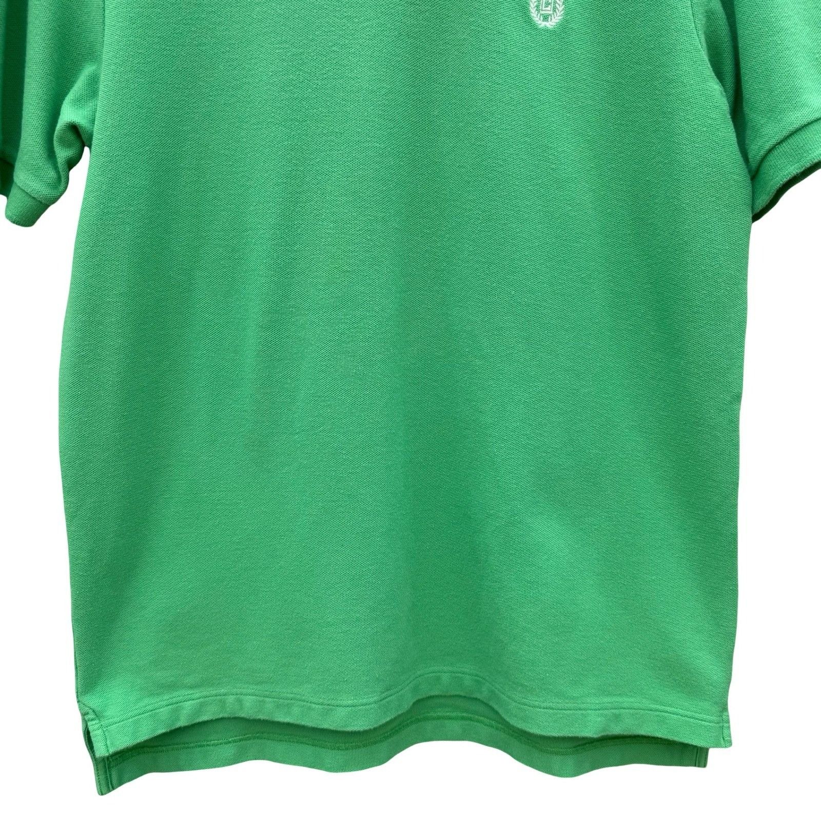 Chaps Chaps Mens Medium Green Short Sleeve Pique Cotton Polo Shirt Size US M / EU 48-50 / 2 - 9 Thumbnail