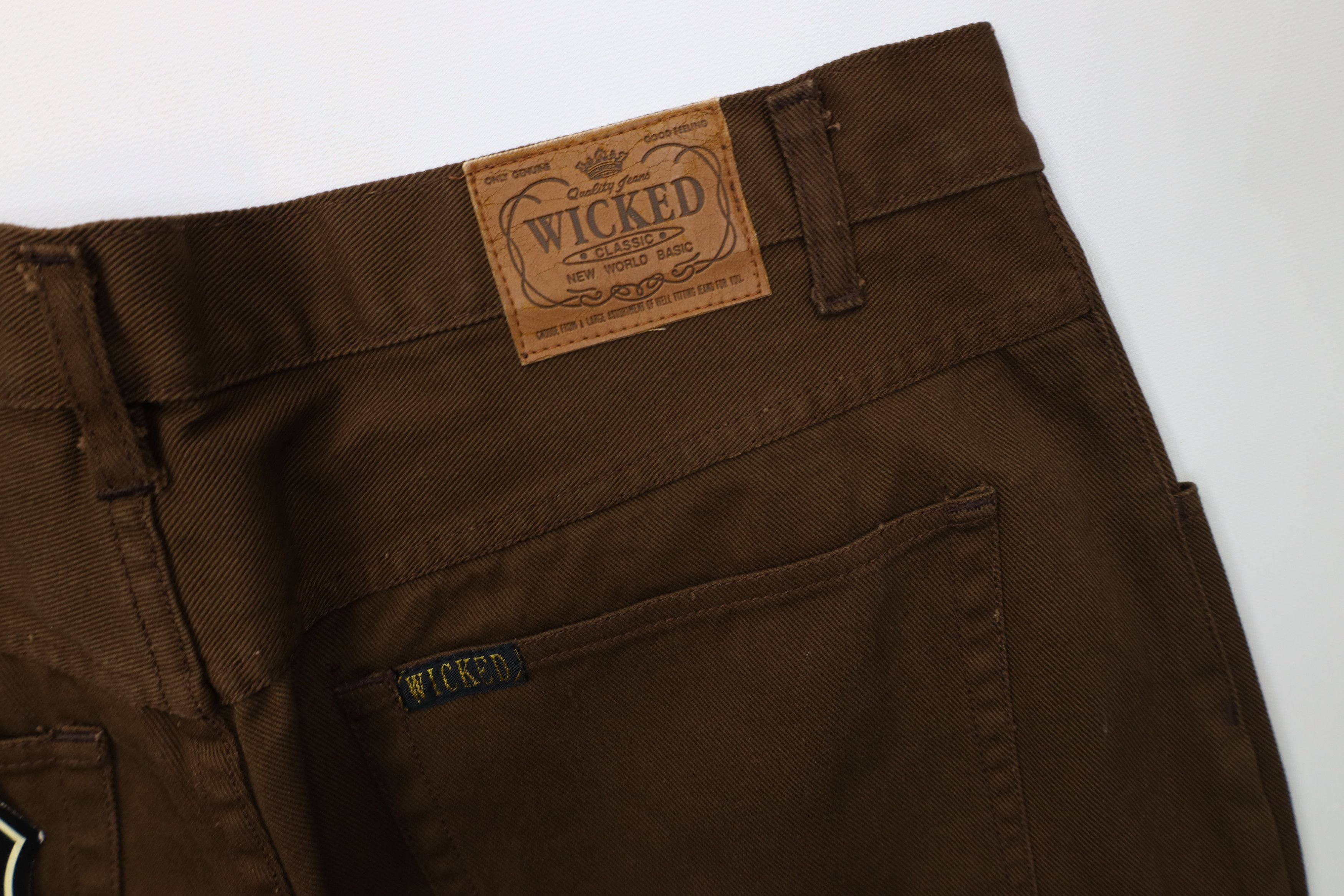 Vintage Deadstock Vintage 90s Streetwear Fit Skateboard Jeans Brown Size US 42 / EU 58 - 15 Thumbnail