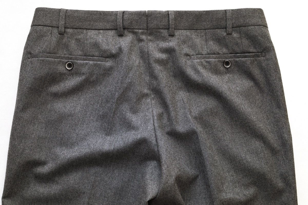 Hiltl Hiltl Dress Pants Size 46c Piacenza In Solid Light Gray Size 46S - 7 Thumbnail