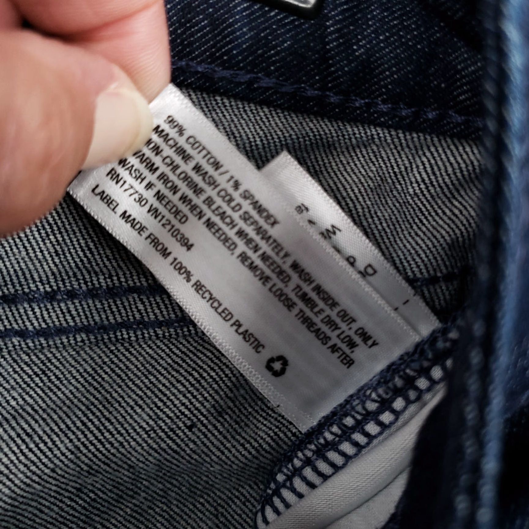 Vintage VINTAGE Universal Thread Shorts Women Slim Blue Denim 0/25R Midi Cut-Off Stretch Pockets Cuffed Casual Facilities Womens Size 27" / US 4 / IT 40 - 4 Thumbnail