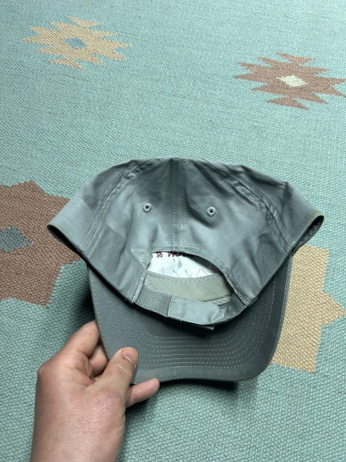 Vintage Vtg strap hat Steve Helton flint river boys country bluegras Size ONE SIZE - 4 Thumbnail