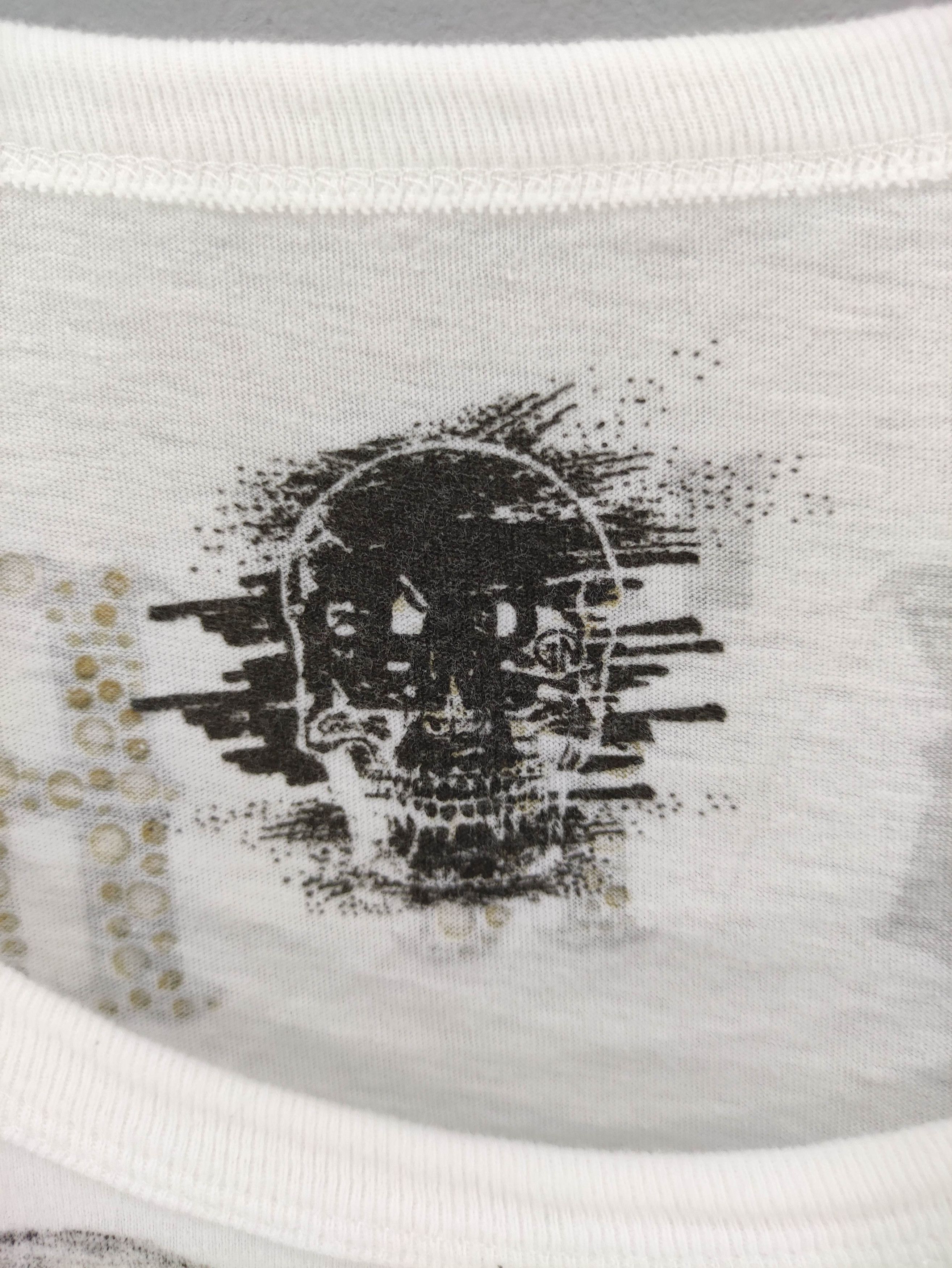 Japanese Brand japanese Brand Graphic Skull Tee Tshirt Size XXS / US 00 / IT 34 - 2 Thumbnail
