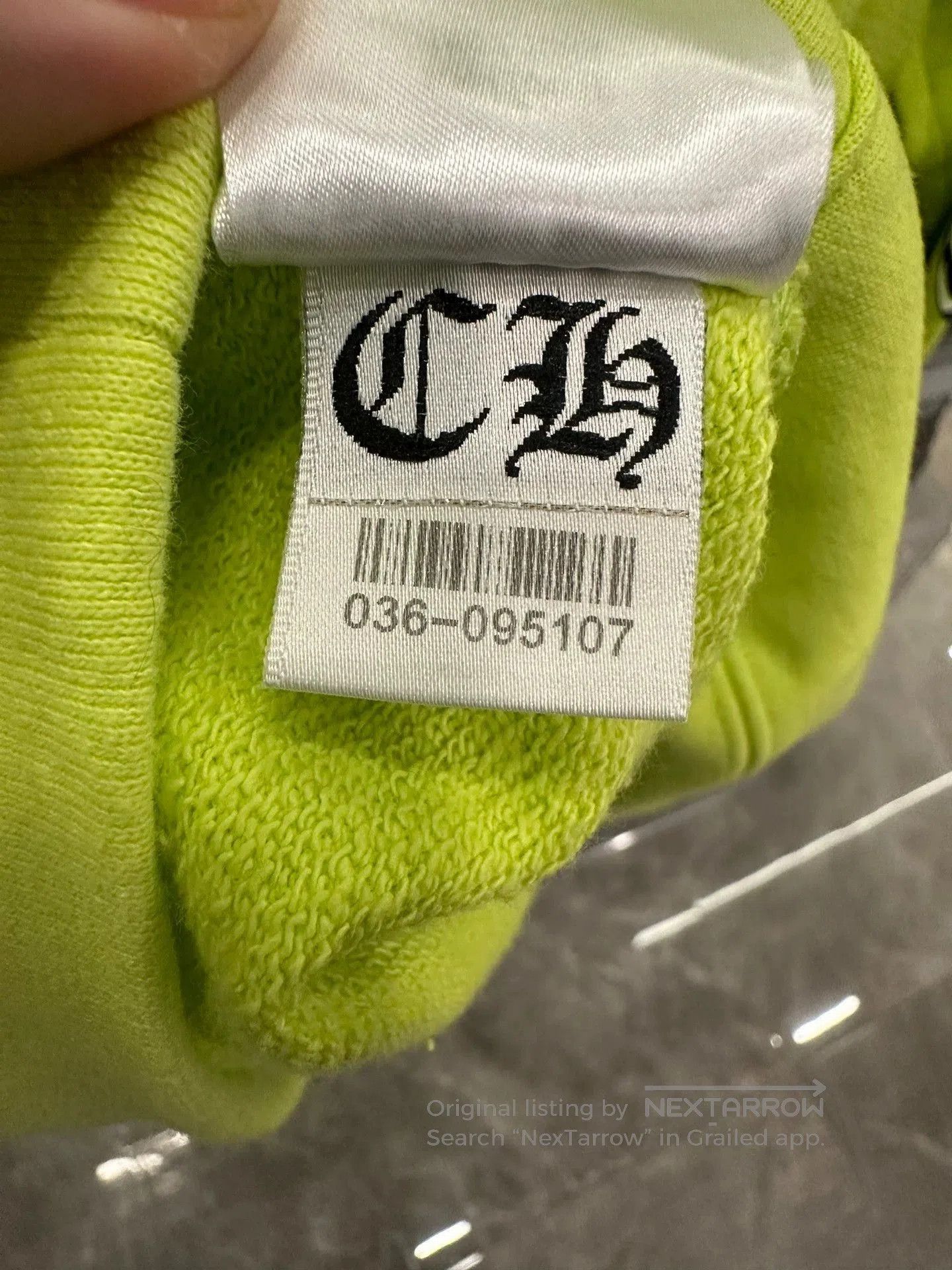 Chrome Hearts chrome hearts mattyboy fluorescent green hoodie. Size US XXL / EU 58 / 5 - 7 Thumbnail