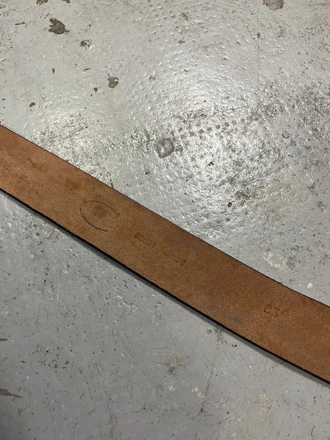 Designer × Just Cavalli × Vintage SS2004 Cavalli Brown Leather Belt Size ONE SIZE - 8 Thumbnail