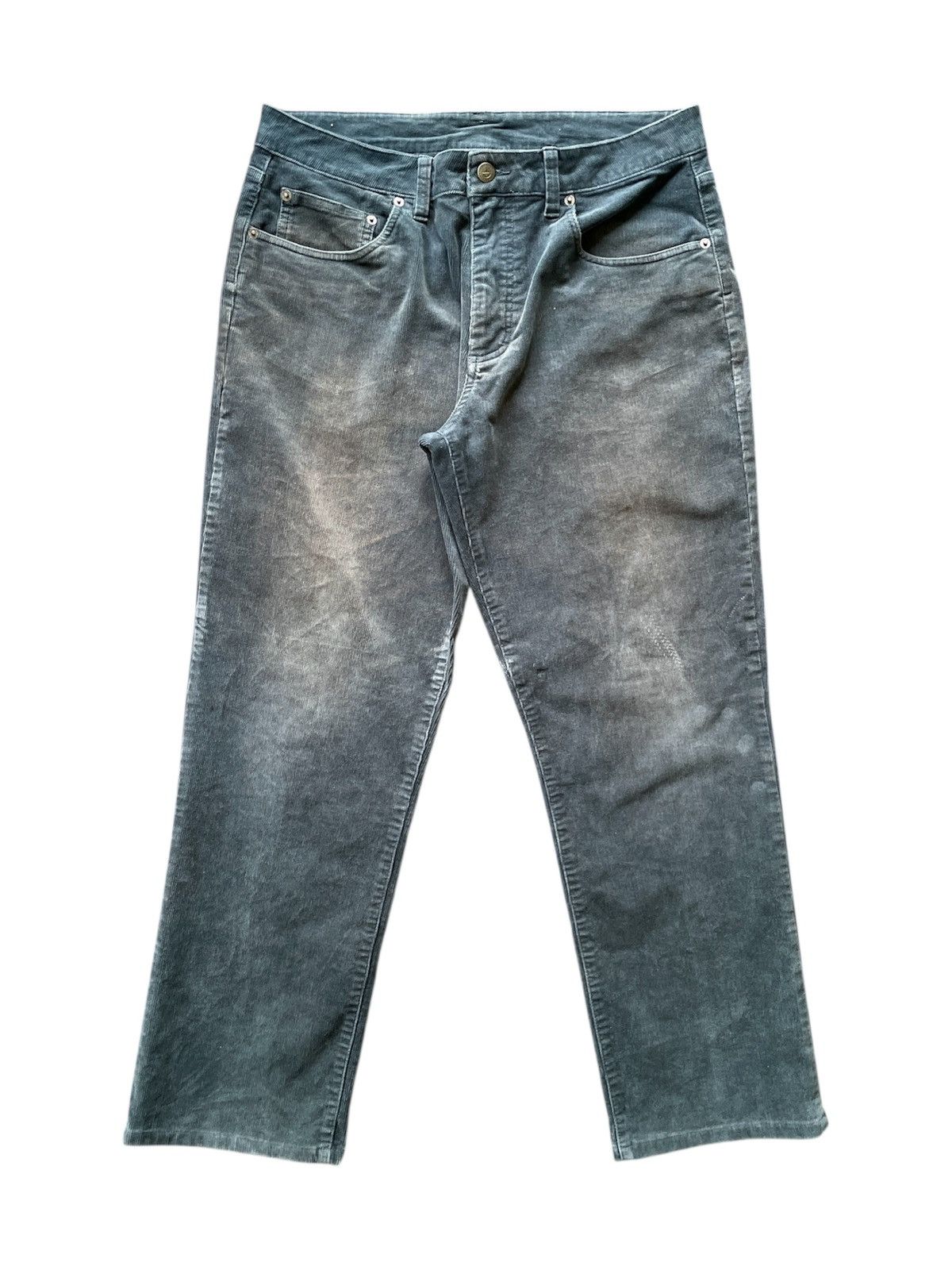 Patagonia × Vintage Vintage Patagonia Organic Cotton “Blueish Green” Corduroy Size US 33 - 1 Thumbnail