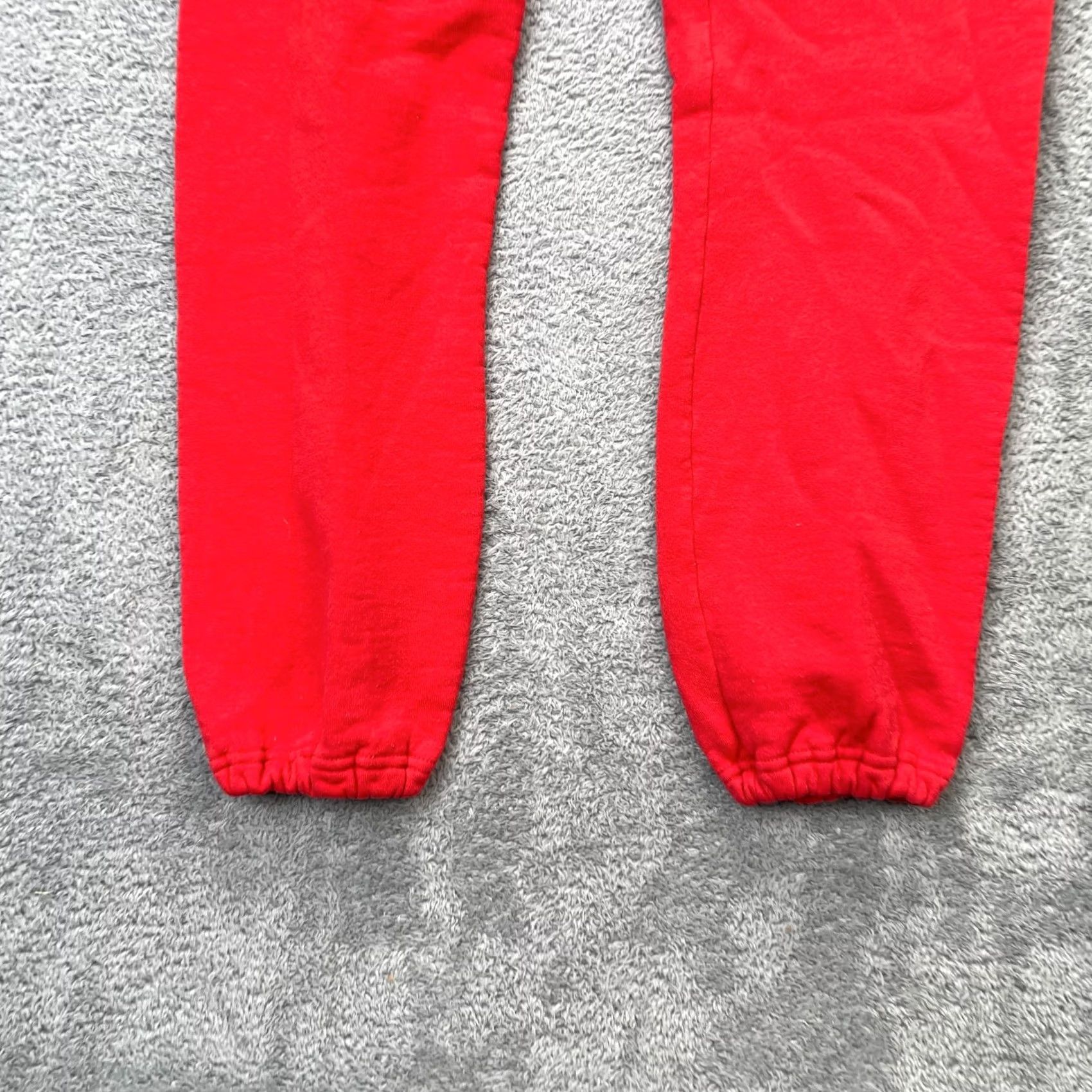 Russell Athletic VINTAGE Russell Athletic Sweatpants Mens M Red Dri Power Fleece Tapered Leg Size US 31 - 6 Thumbnail