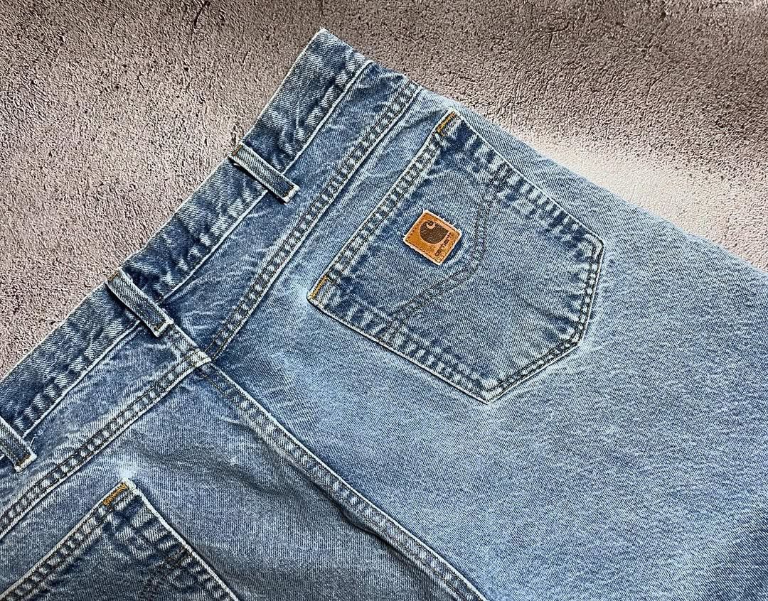 Carhartt × Vintage Vintage Carhartt Insulated Faded USA Denim Hype Baggy Jeans Size US 36 / EU 52 - 5 Thumbnail