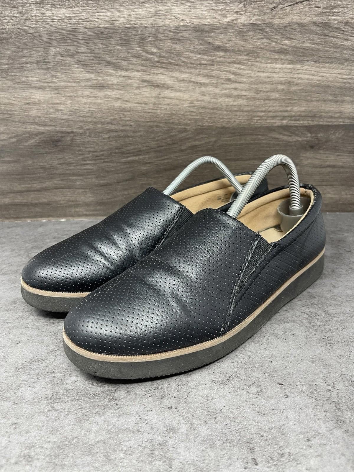 Other Naturalizer Zophie Slip On Shoes Womens Size 9 Black Leather Size US 9 / IT 39 - 2 Thumbnail