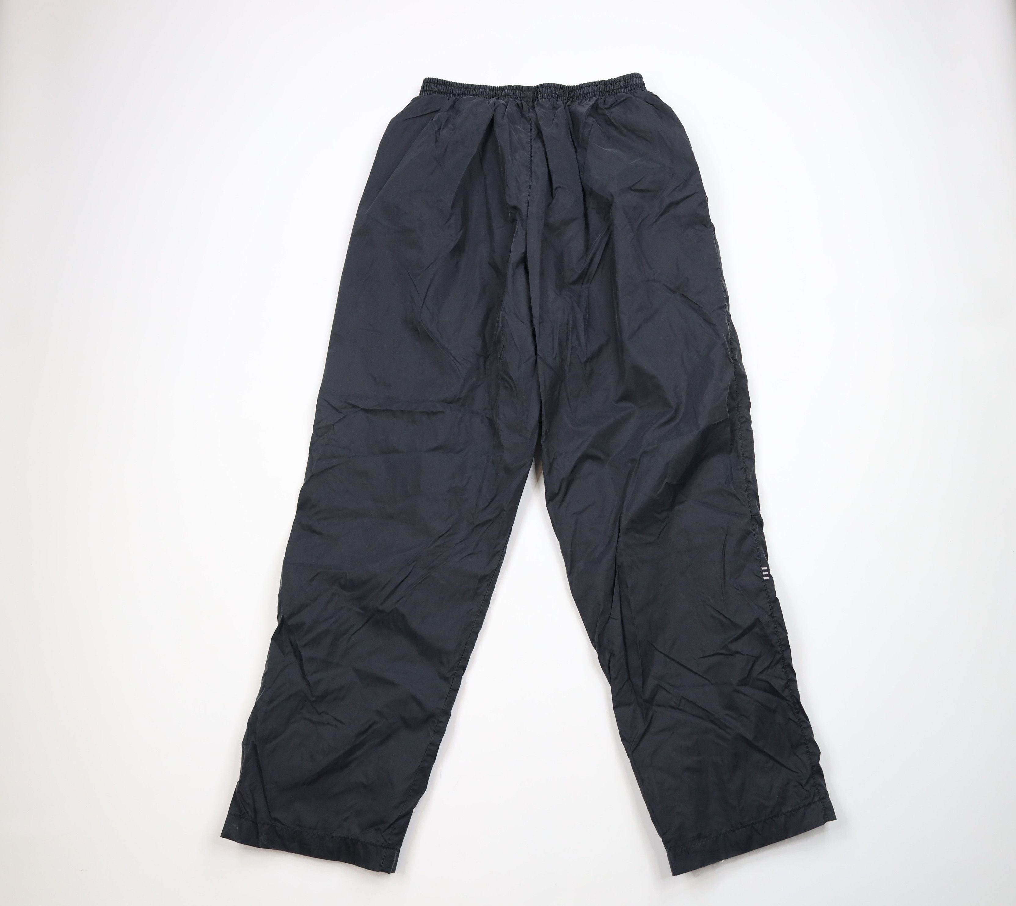 Adidas × Vintage Vintage Y2K 2001 Adidas Out Lined Windbreaker Pants Black Size US 36 / EU 52 - 10 Thumbnail