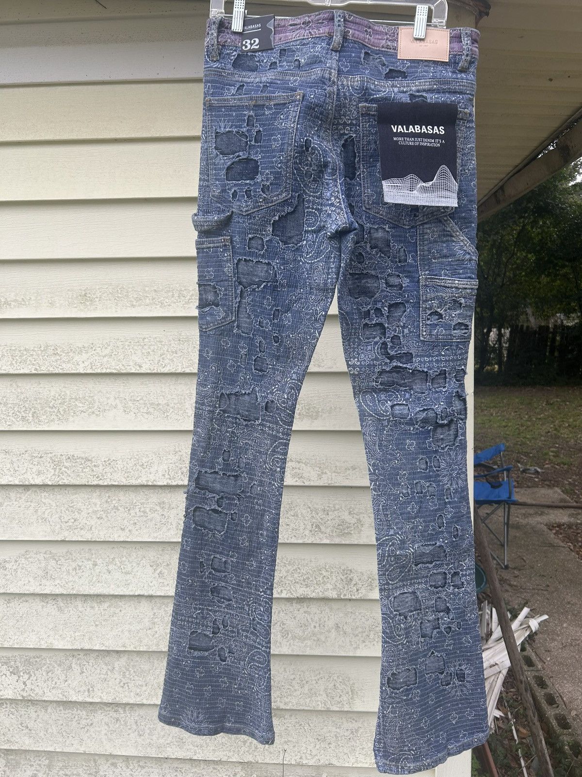 Vale Valabasas distresses denim Size US 32 / EU 48 - 4 Thumbnail