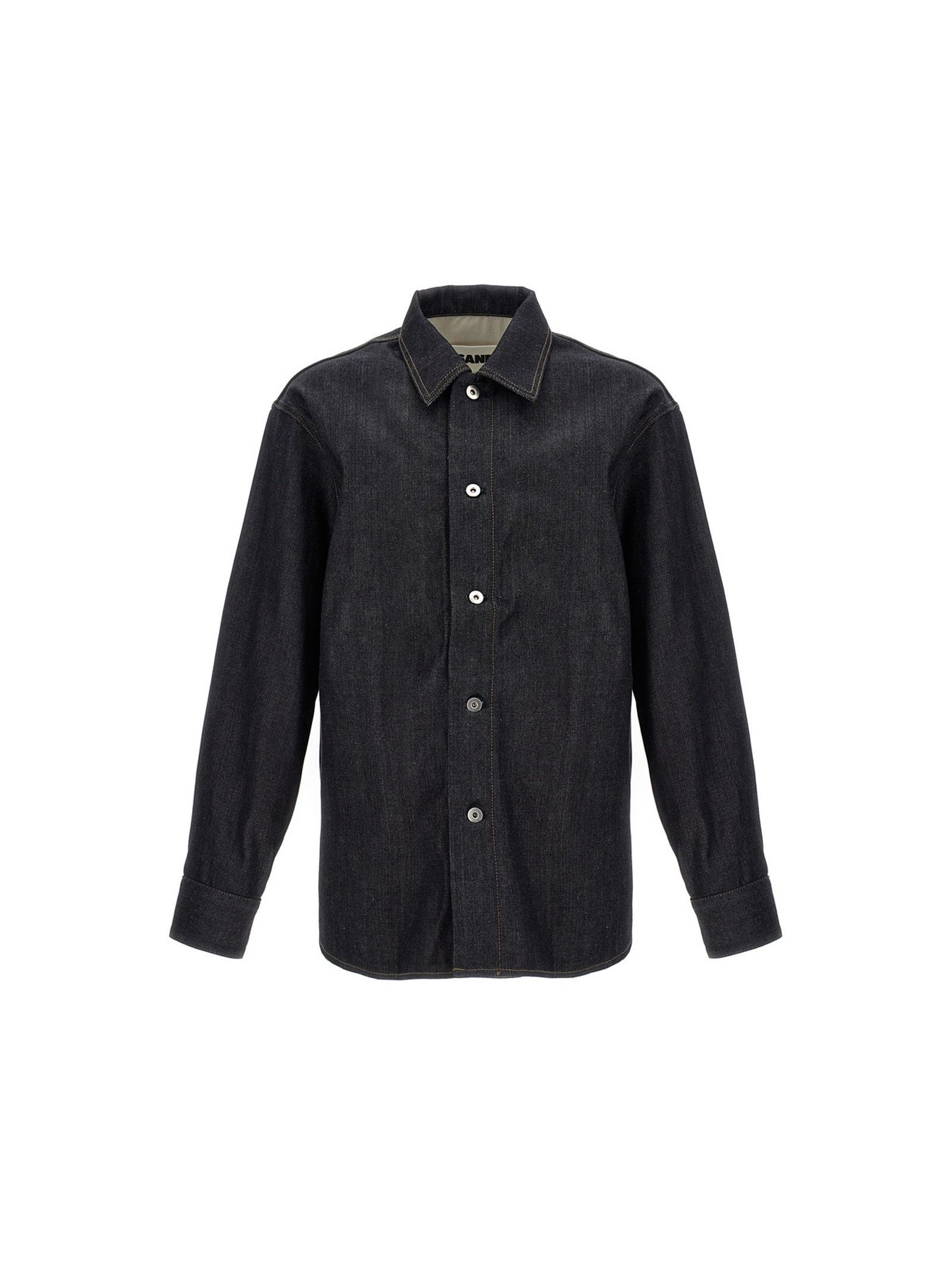Jil Sander Denim Overshirt Size US L / EU 52-54 / 3 - 1 Thumbnail