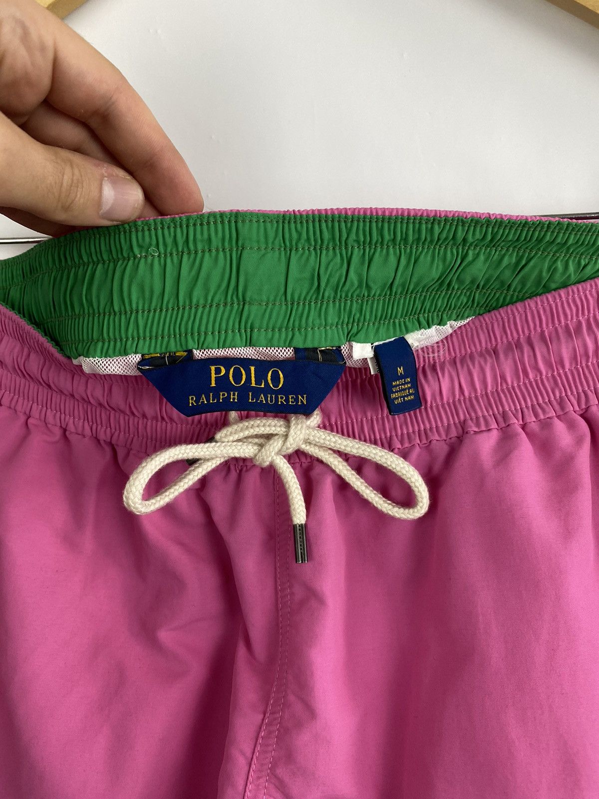 Polo Ralph Lauren 🇺🇸 Polo Ralph Lauren Nylon Shorts Casual Streetwear Rare Y2K Size US 32 / EU 48 - 5 Thumbnail