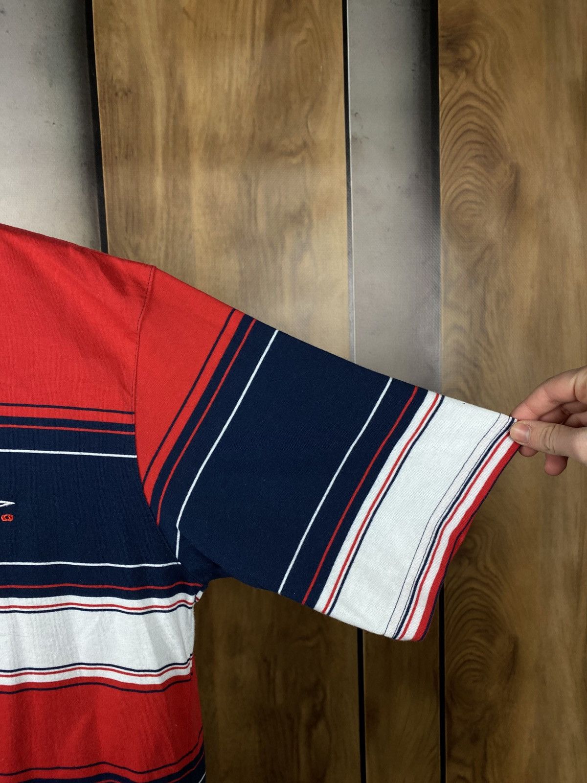 Umbro 🎳Vintage T-Shirt Umbro Striped Tee🎳 Size US L / EU 52-54 / 3 - 5 Thumbnail